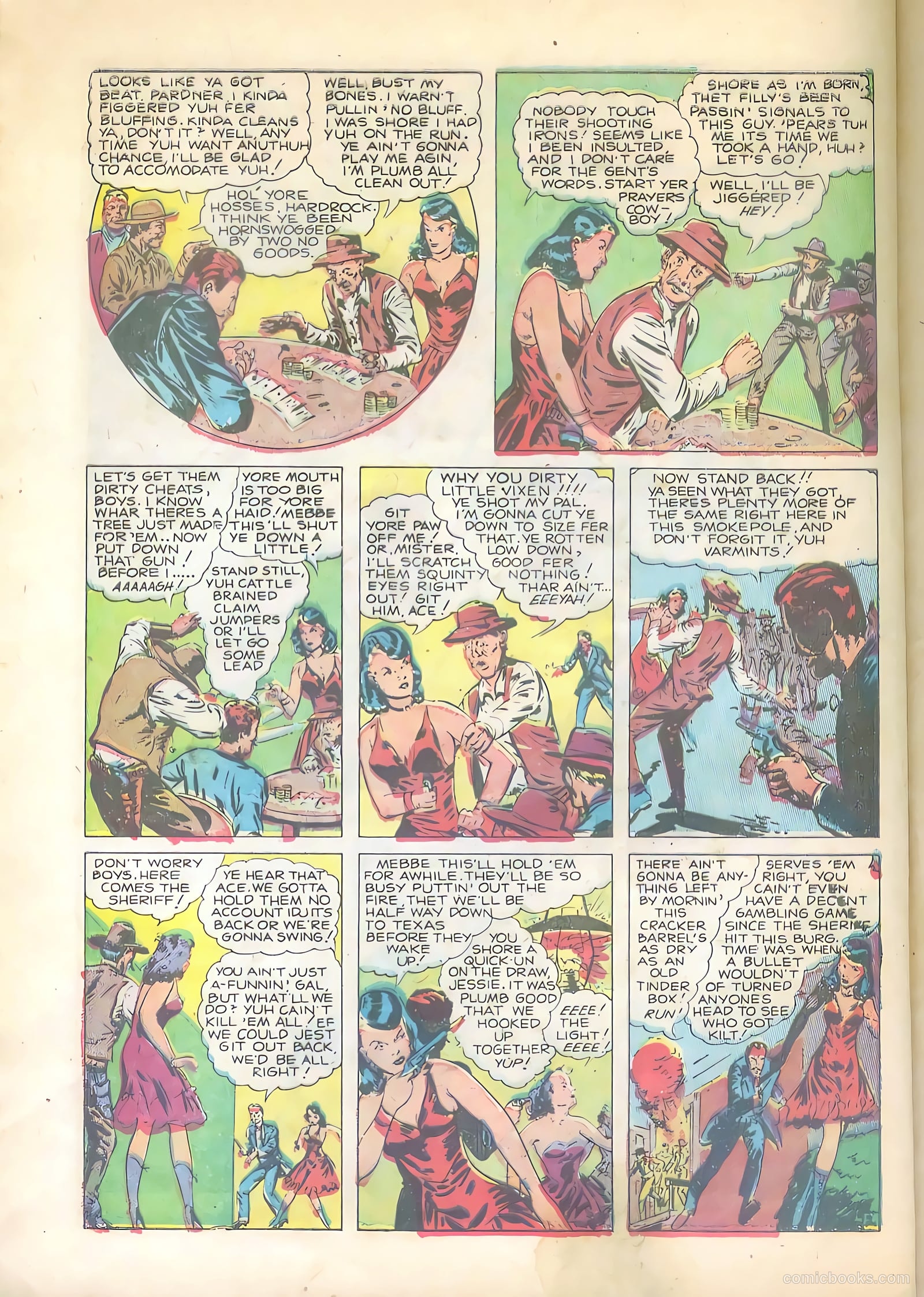 Western Crime Cases #9 (1951) — page 24 of 36