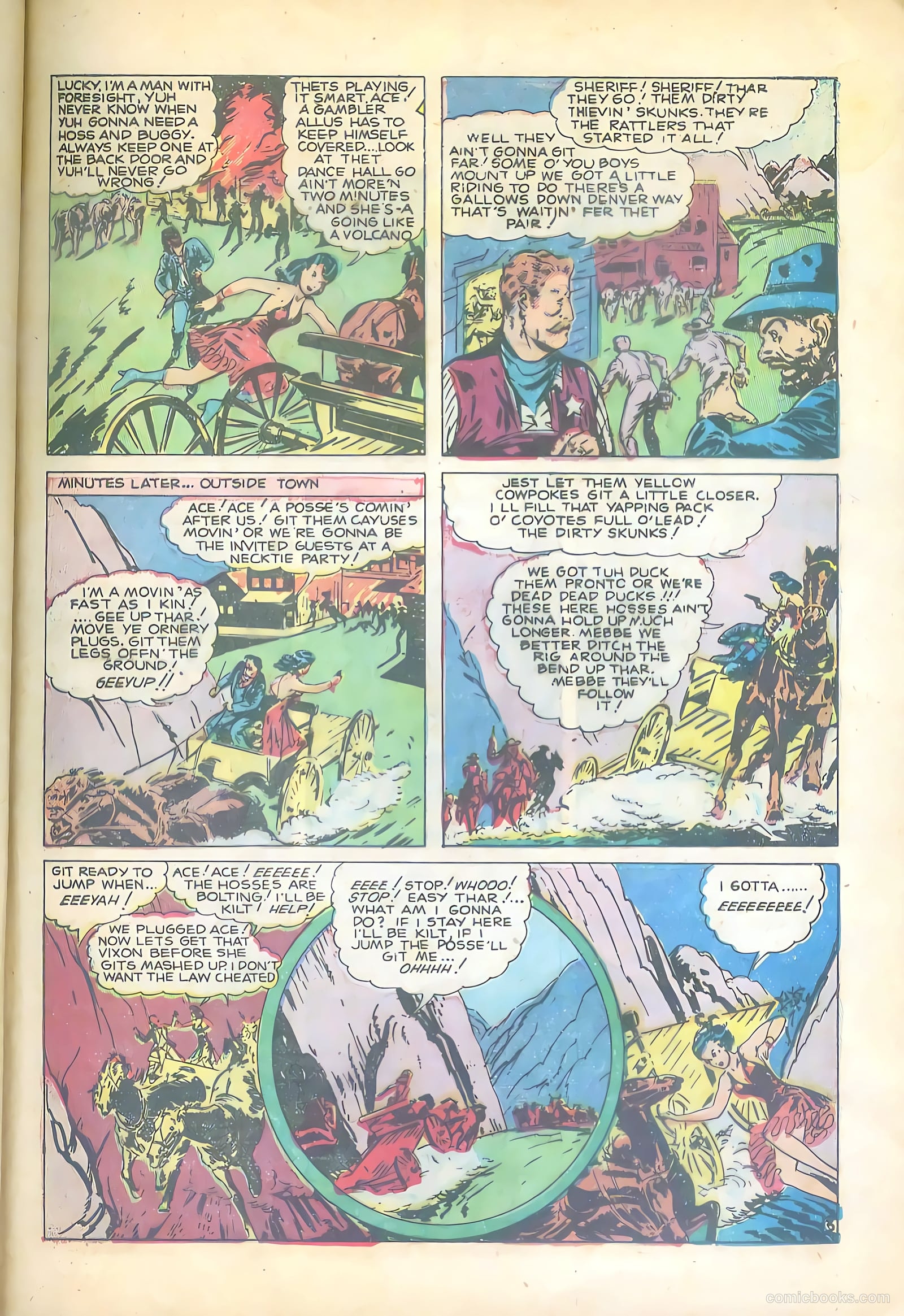 Western Crime Cases #9 (1951) — page 25 of 36