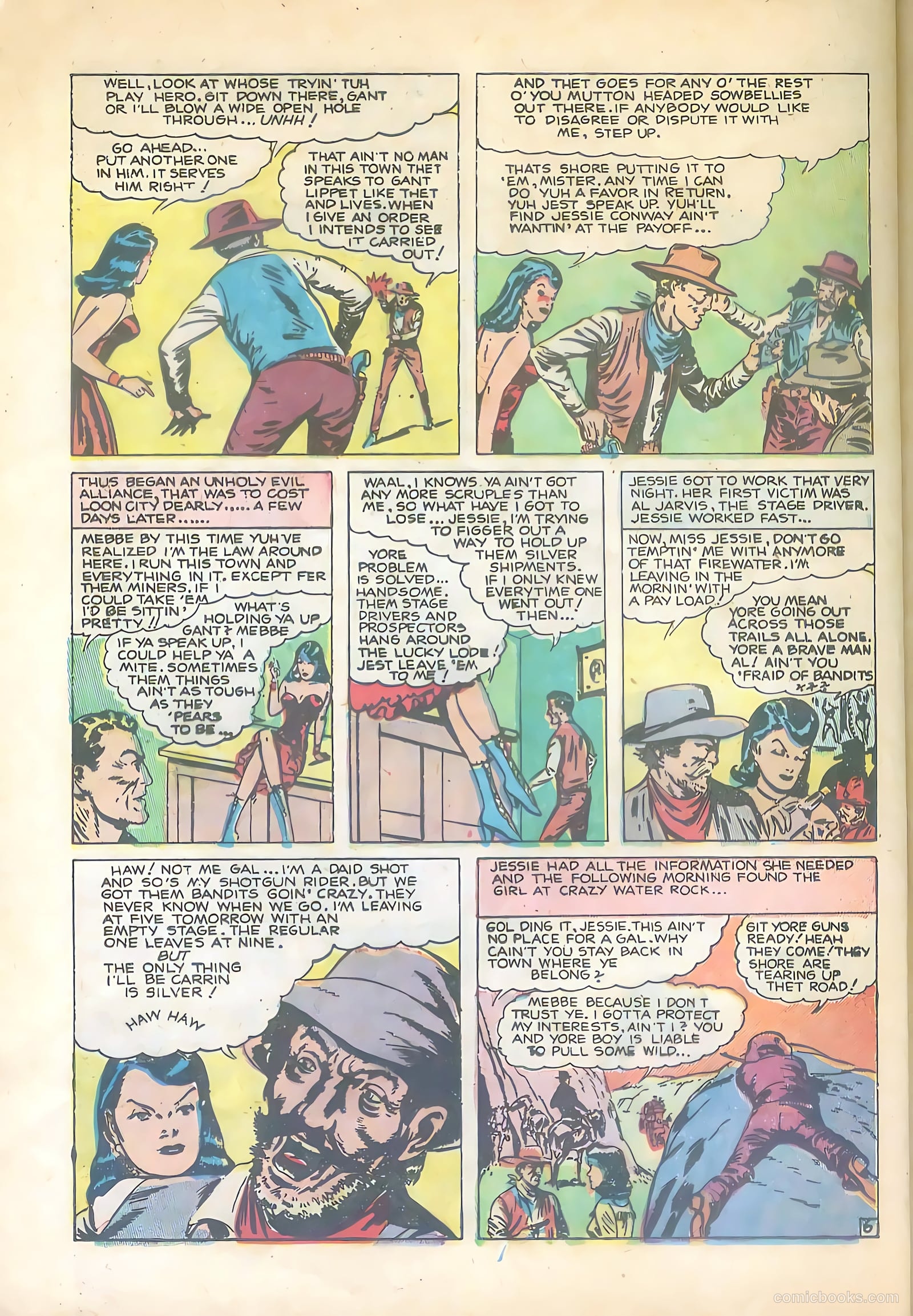 Western Crime Cases #9 (1951) — page 28 of 36