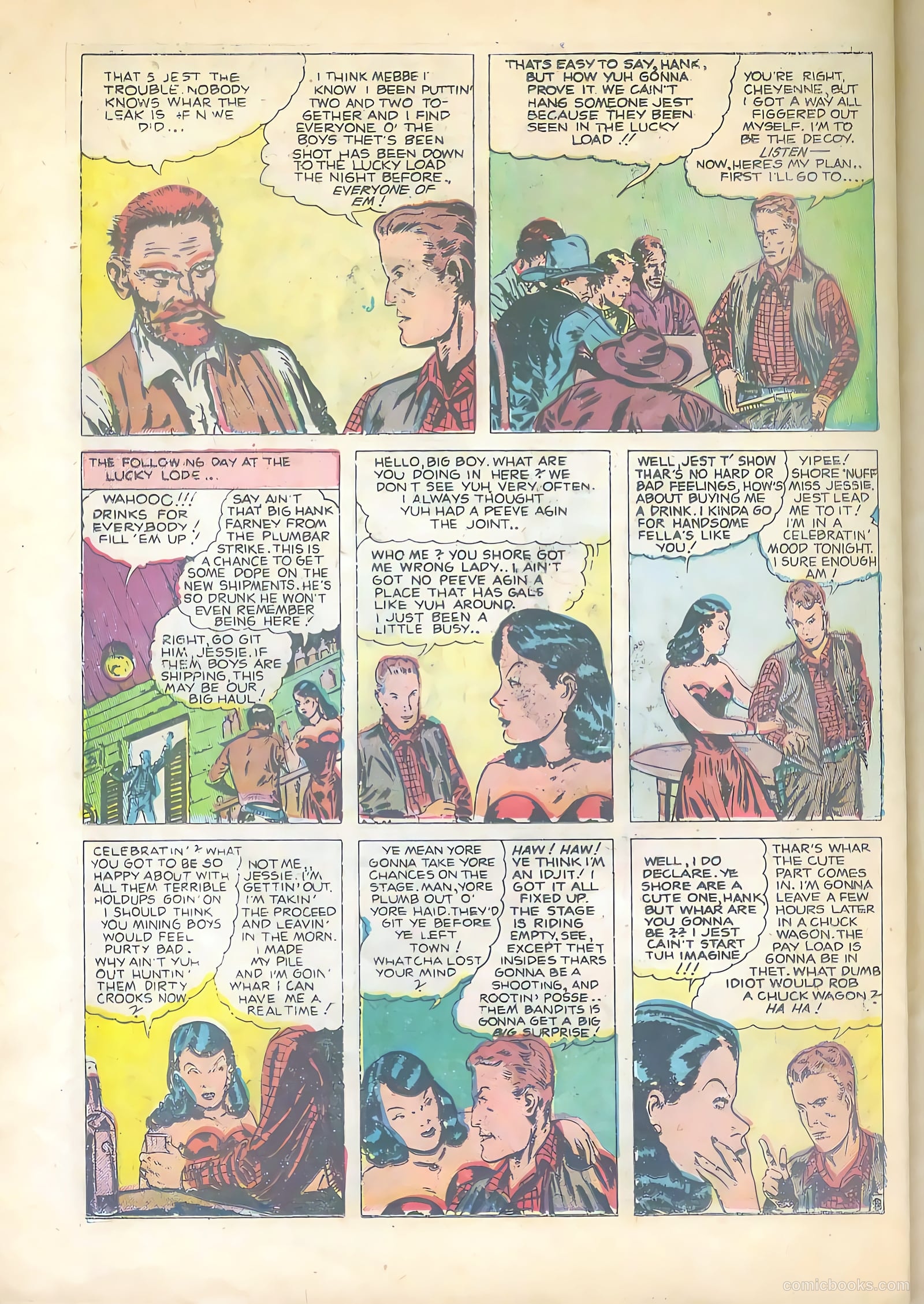 Western Crime Cases #9 (1951) — page 30 of 36