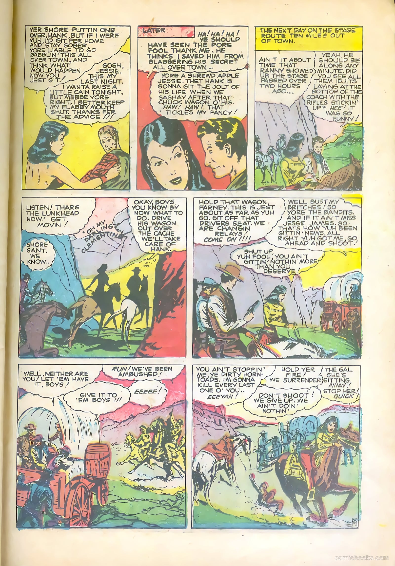 Western Crime Cases #9 (1951) — page 31 of 36