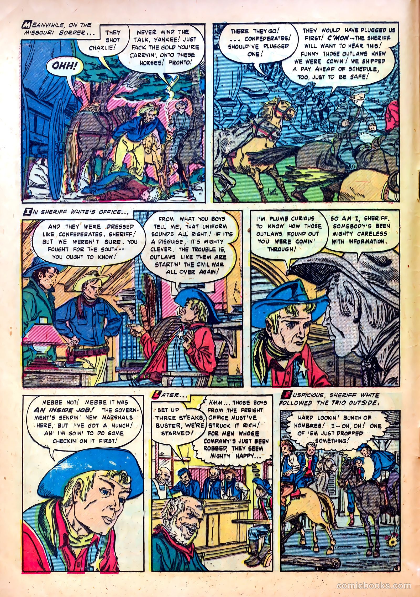 Western Fighters #1 (1950) — page 8 of 52