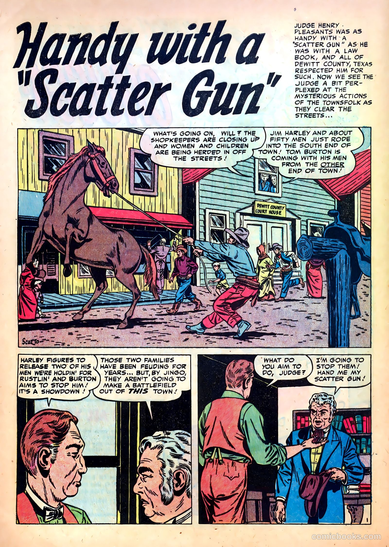 Western Fighters #1 (1950) — page 12 of 52
