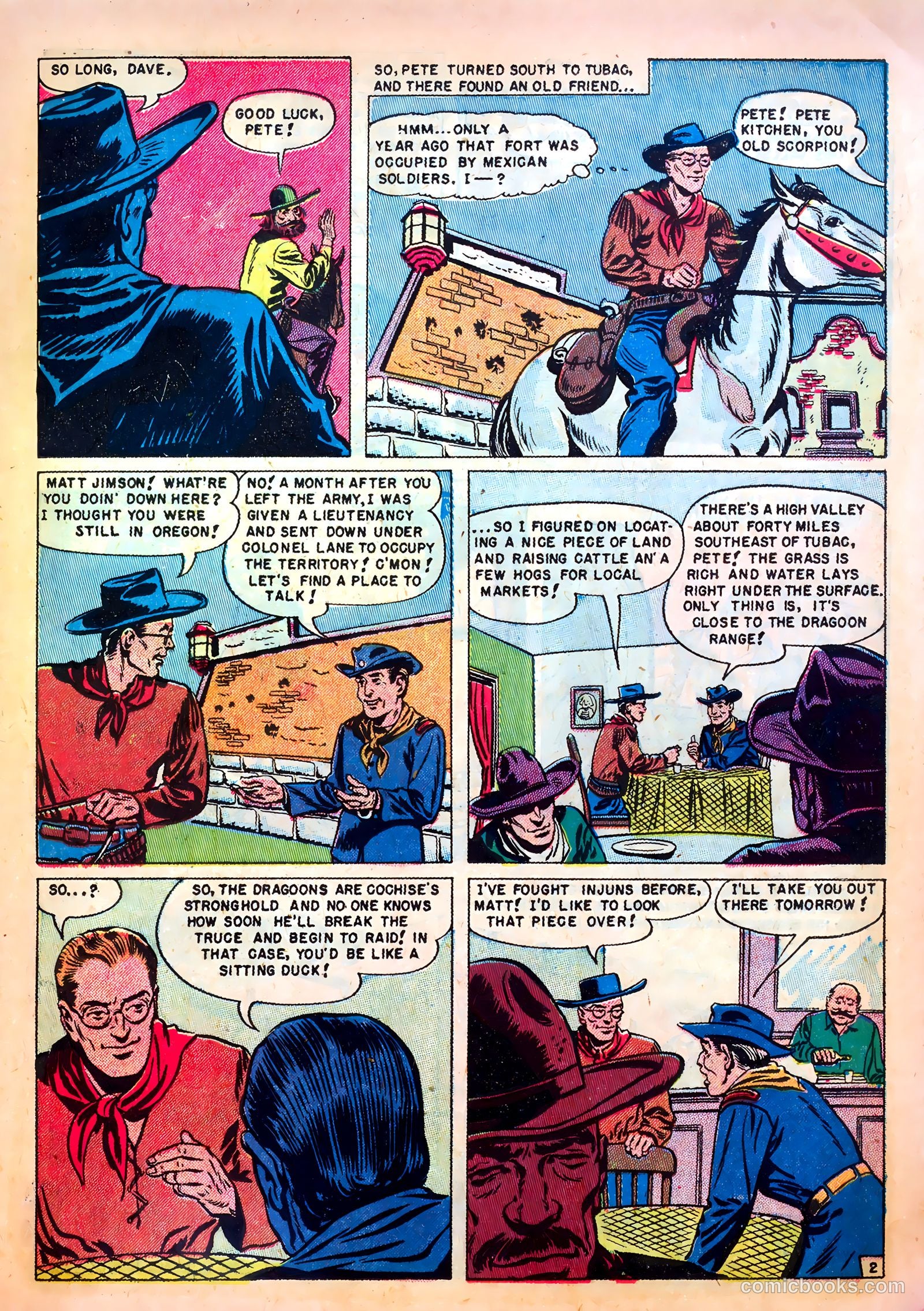 Western Fighters #1 (1950) — page 19 of 52
