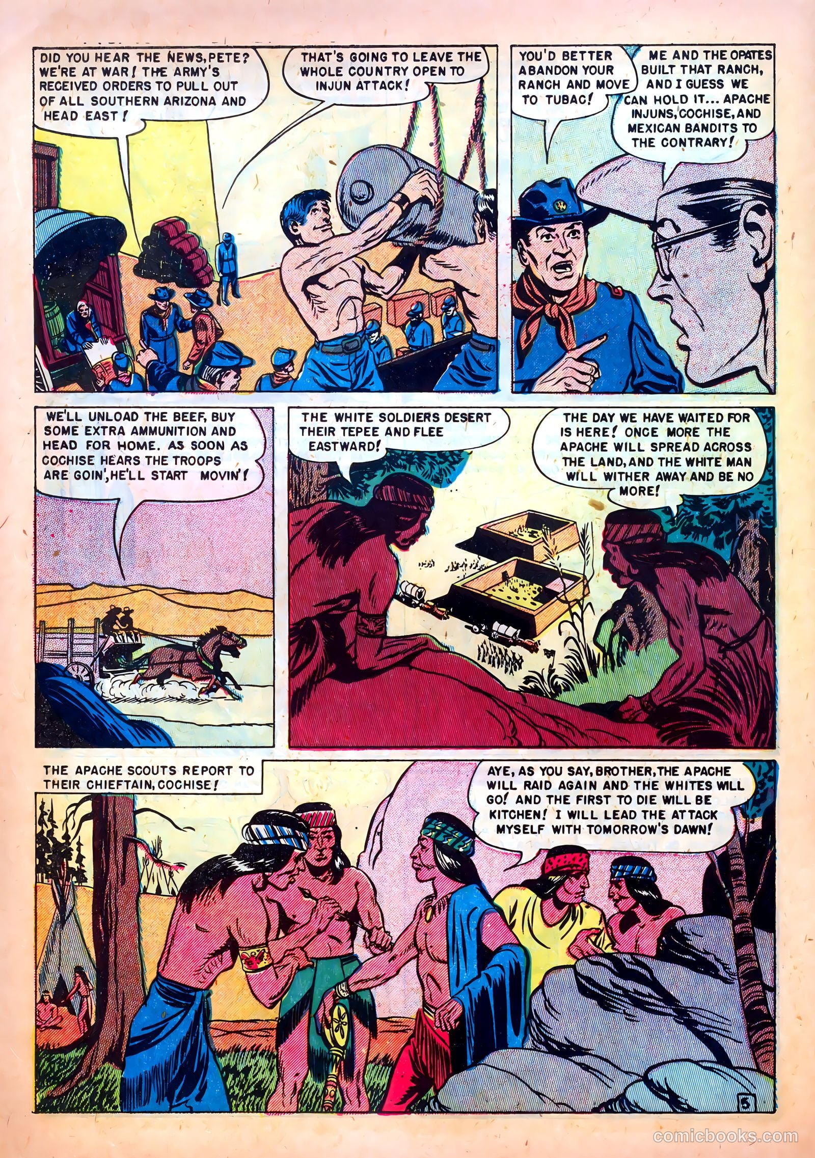 Western Fighters #1 (1950) — page 22 of 52