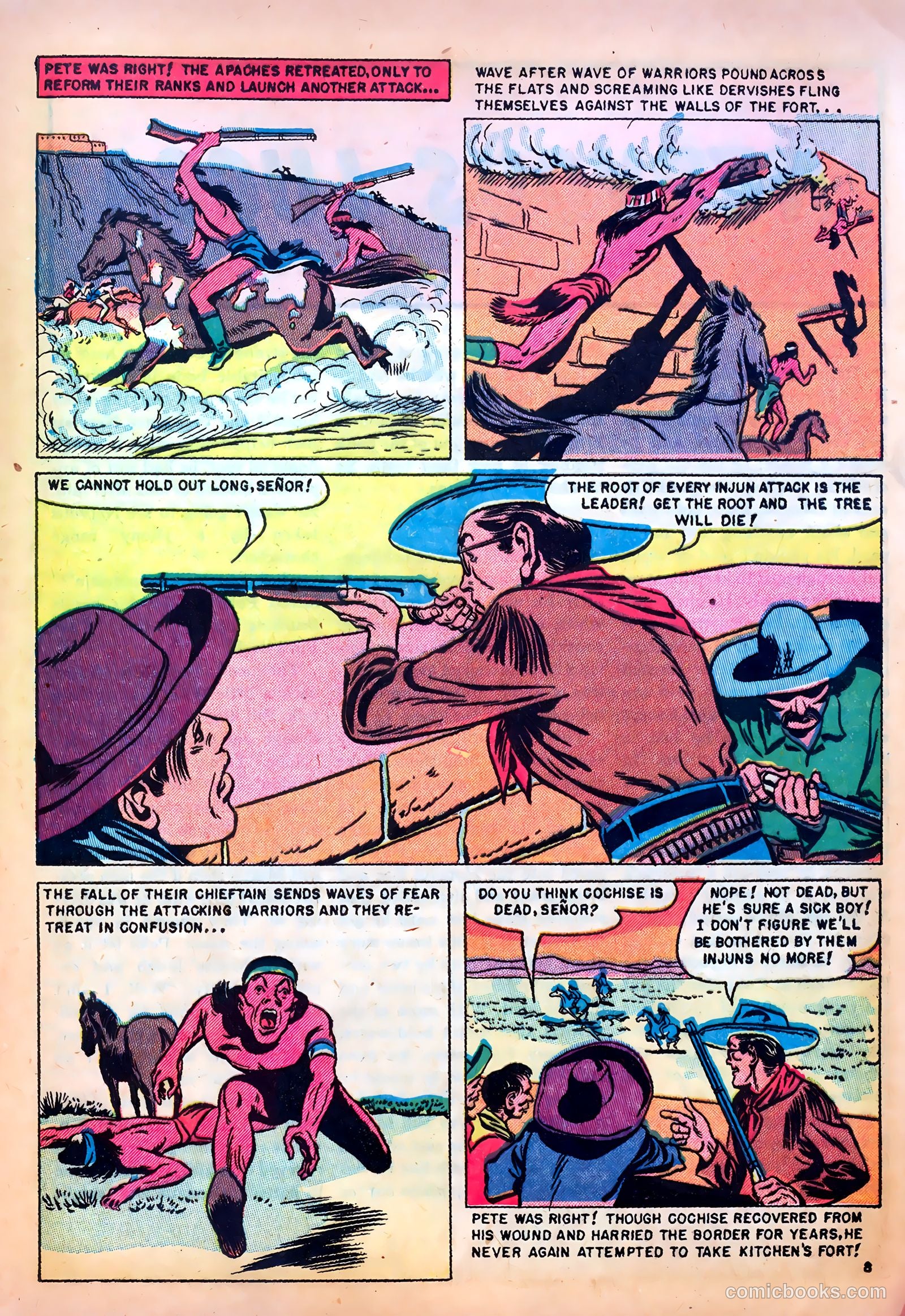 Western Fighters #1 (1950) — page 25 of 52