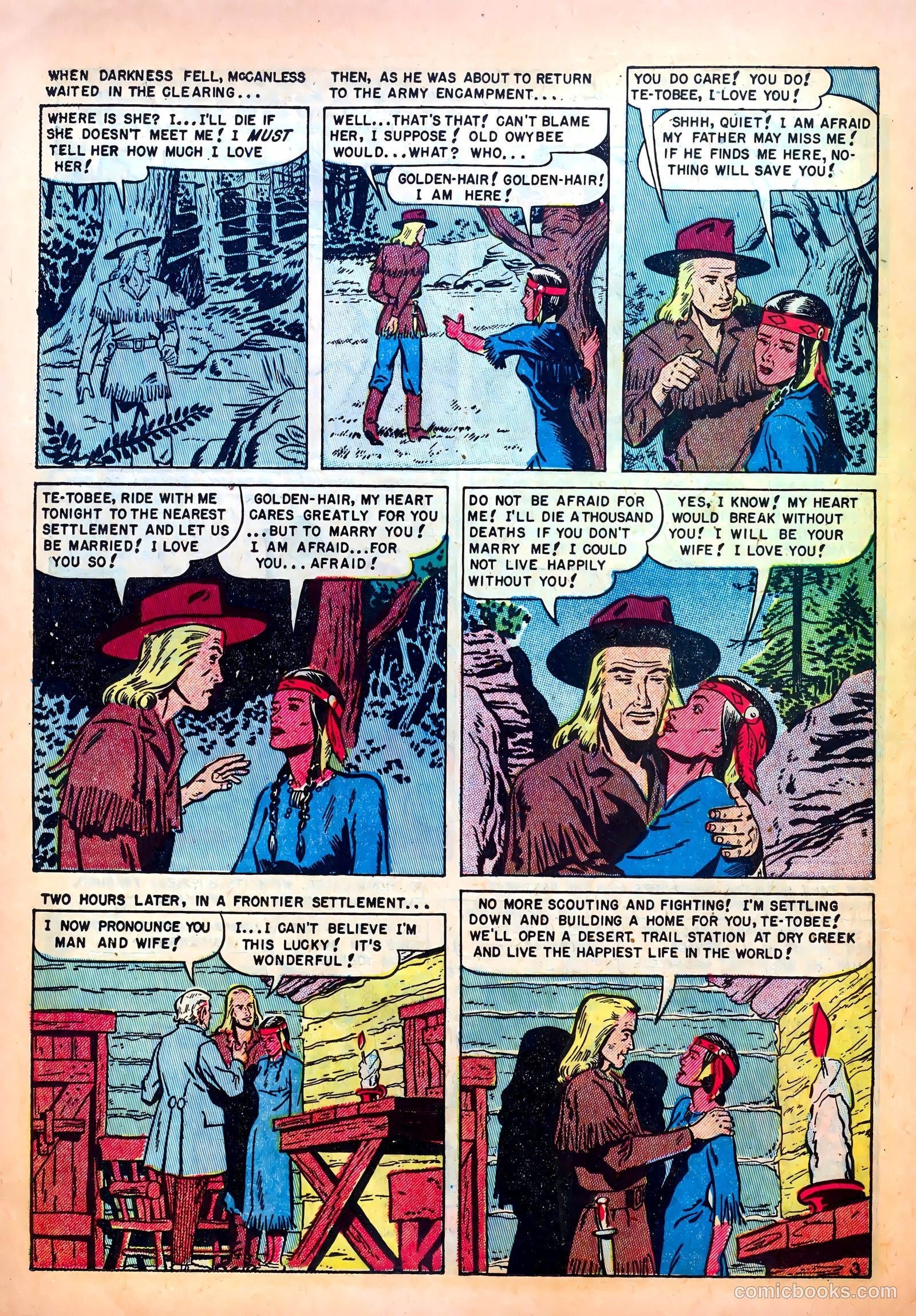 Western Fighters #1 (1950) — page 30 of 52
