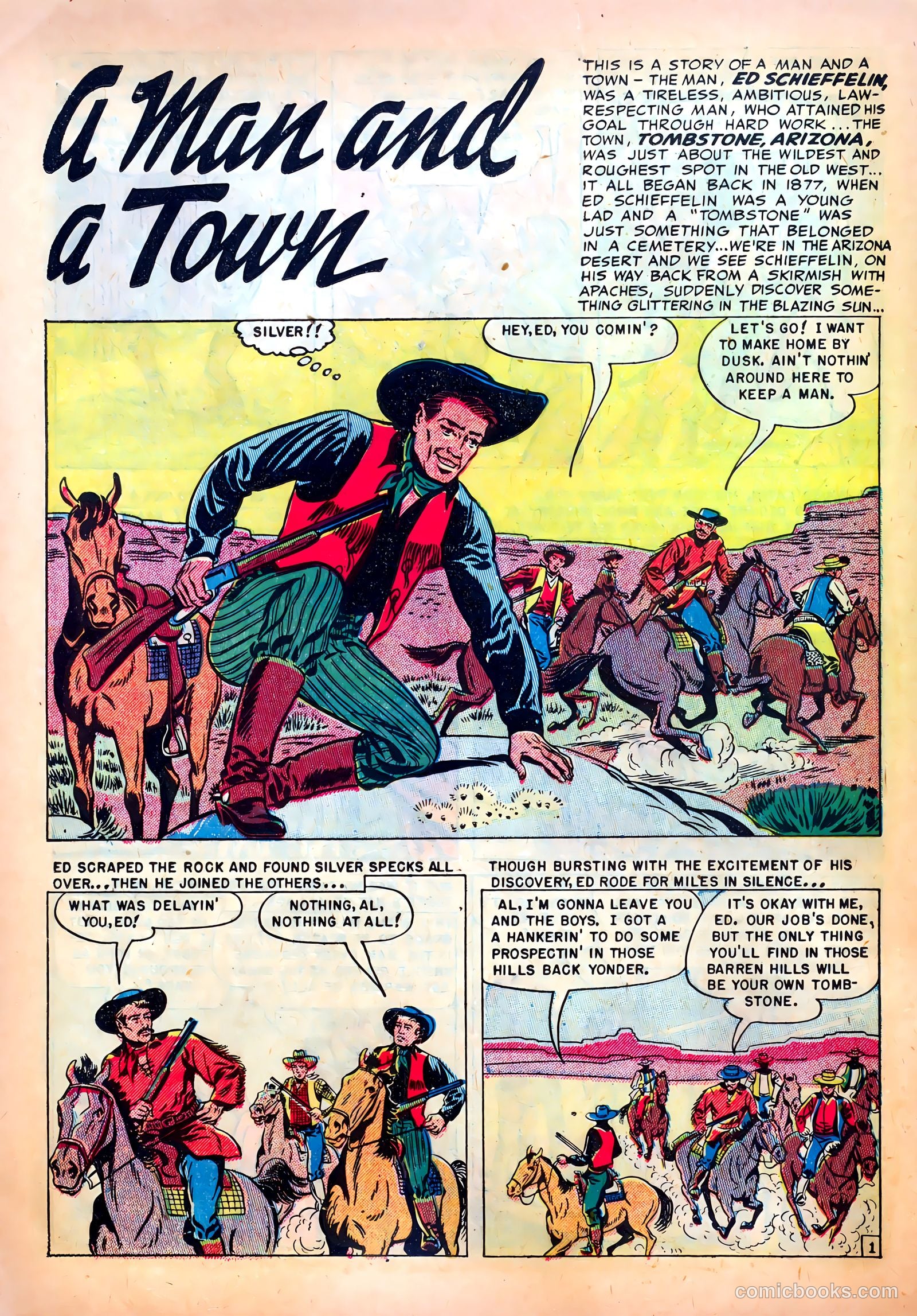 Western Fighters #1 (1950) — page 34 of 52