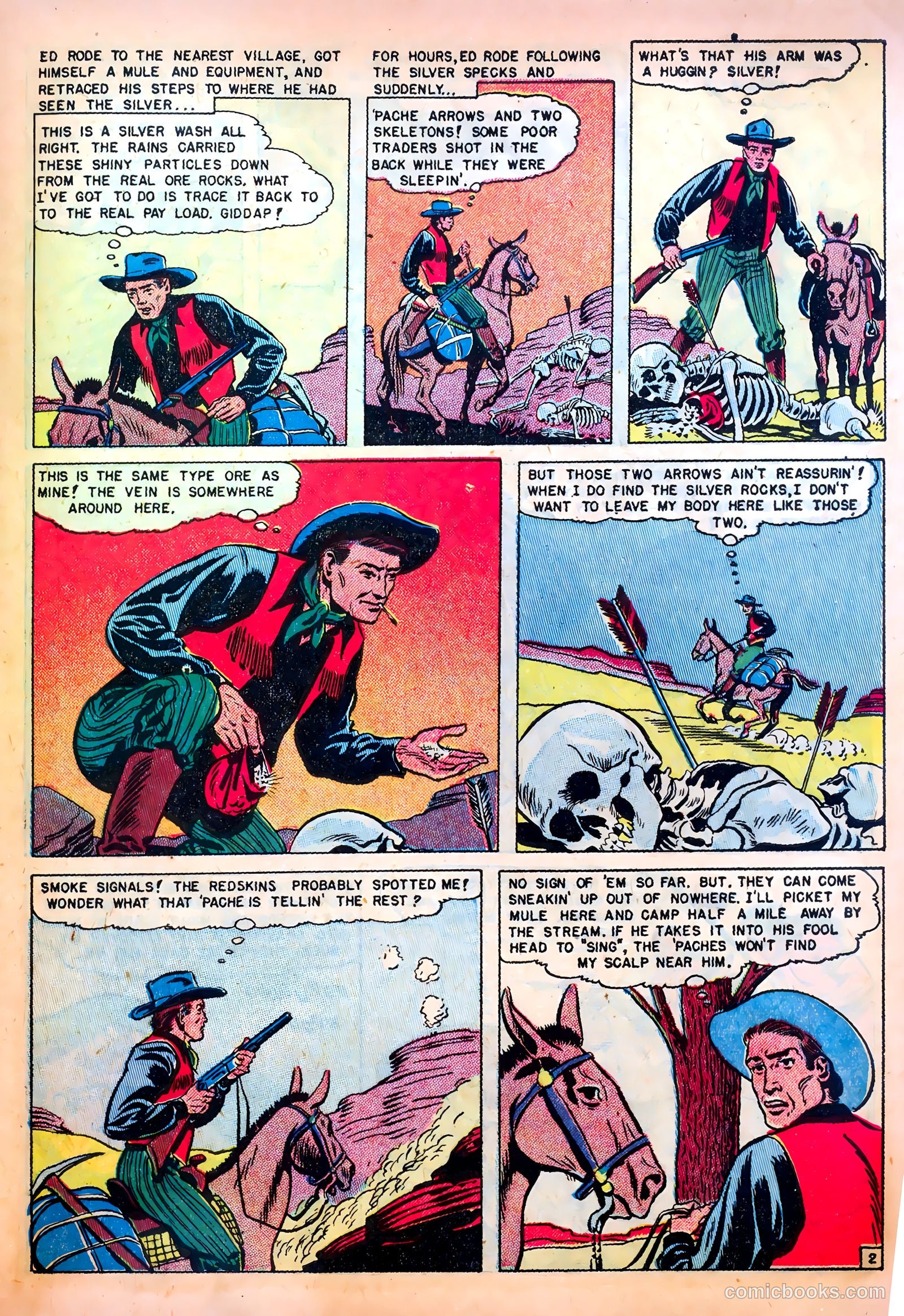 Western Fighters #1 (1950) — page 35 of 52
