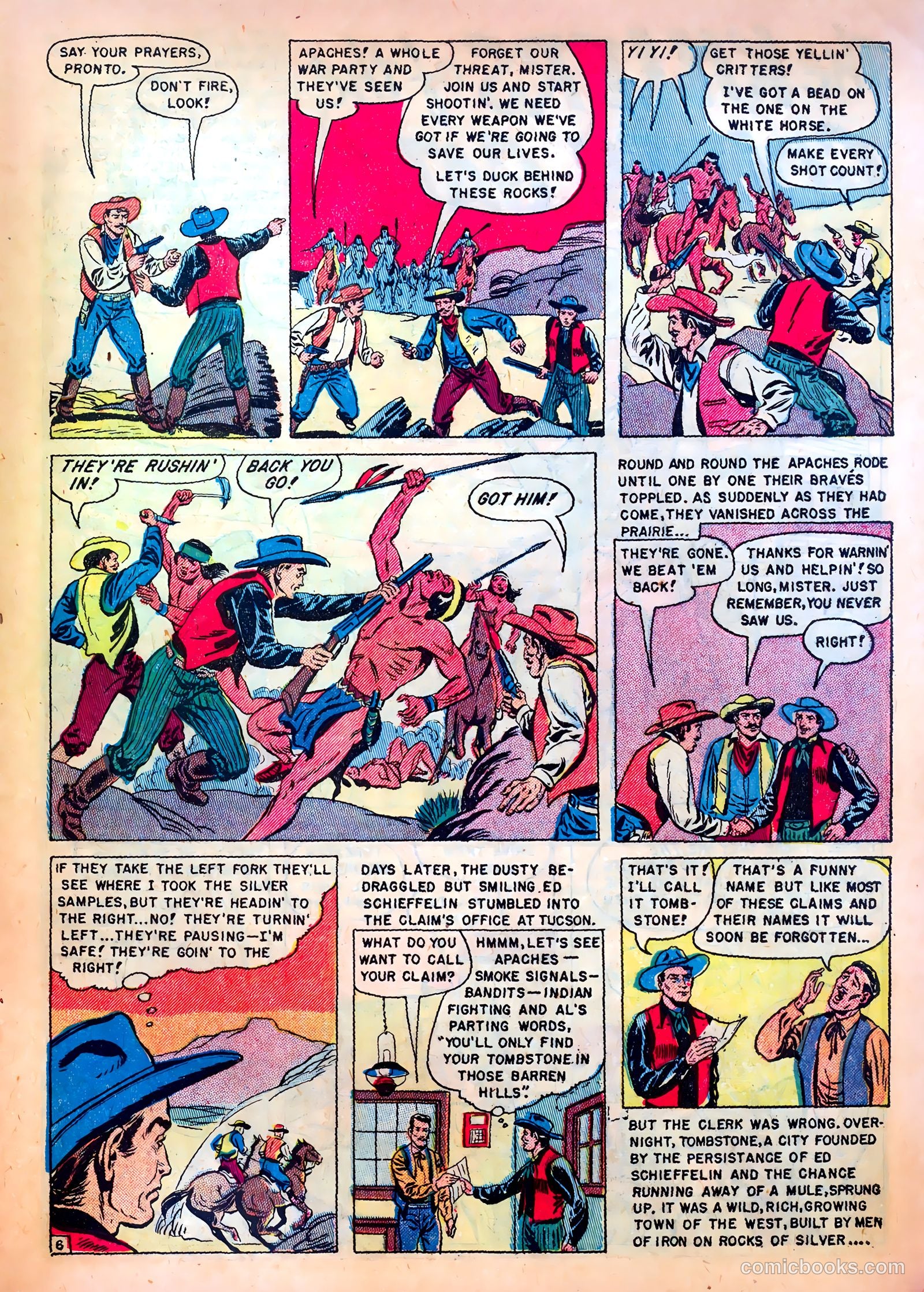 Western Fighters #1 (1950) — page 39 of 52