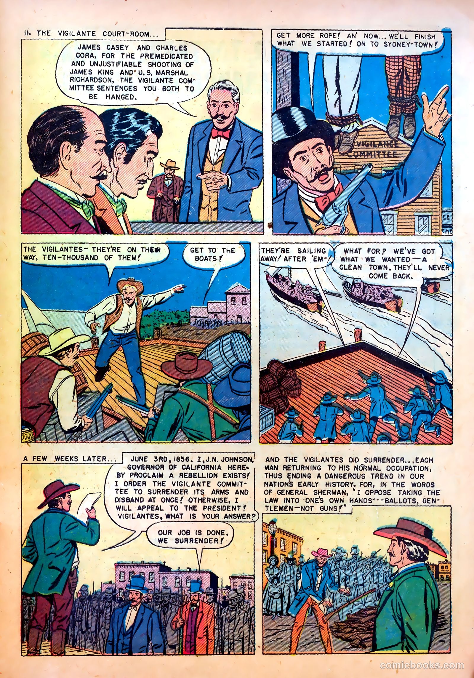Western Fighters #1 (1950) — page 49 of 52