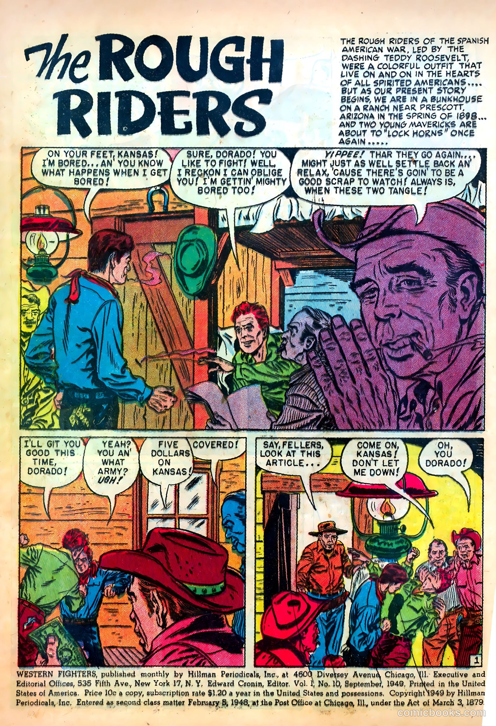 Western Fighters #10 (1950) — page 3 of 52