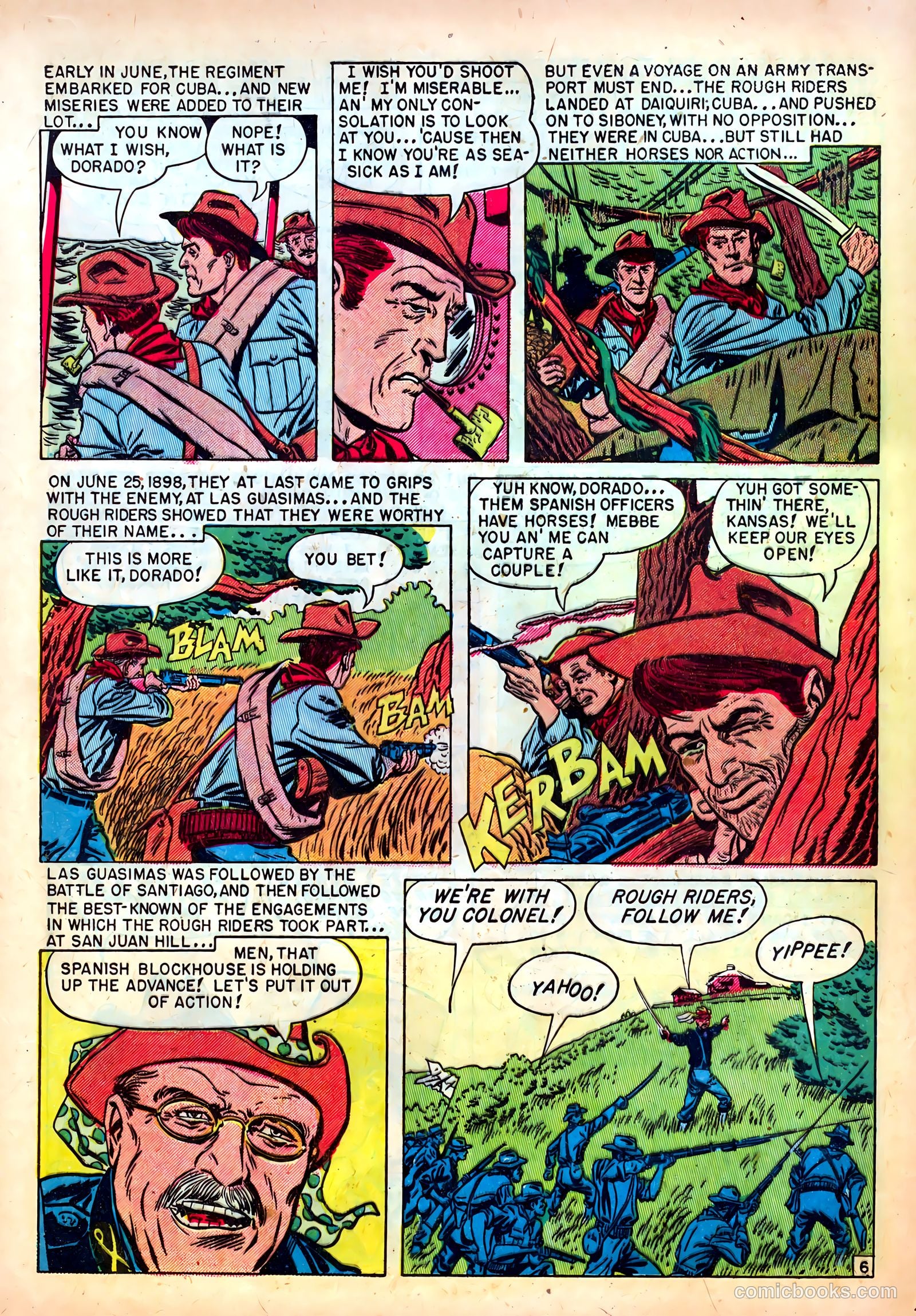 Western Fighters #10 (1950) — page 8 of 52
