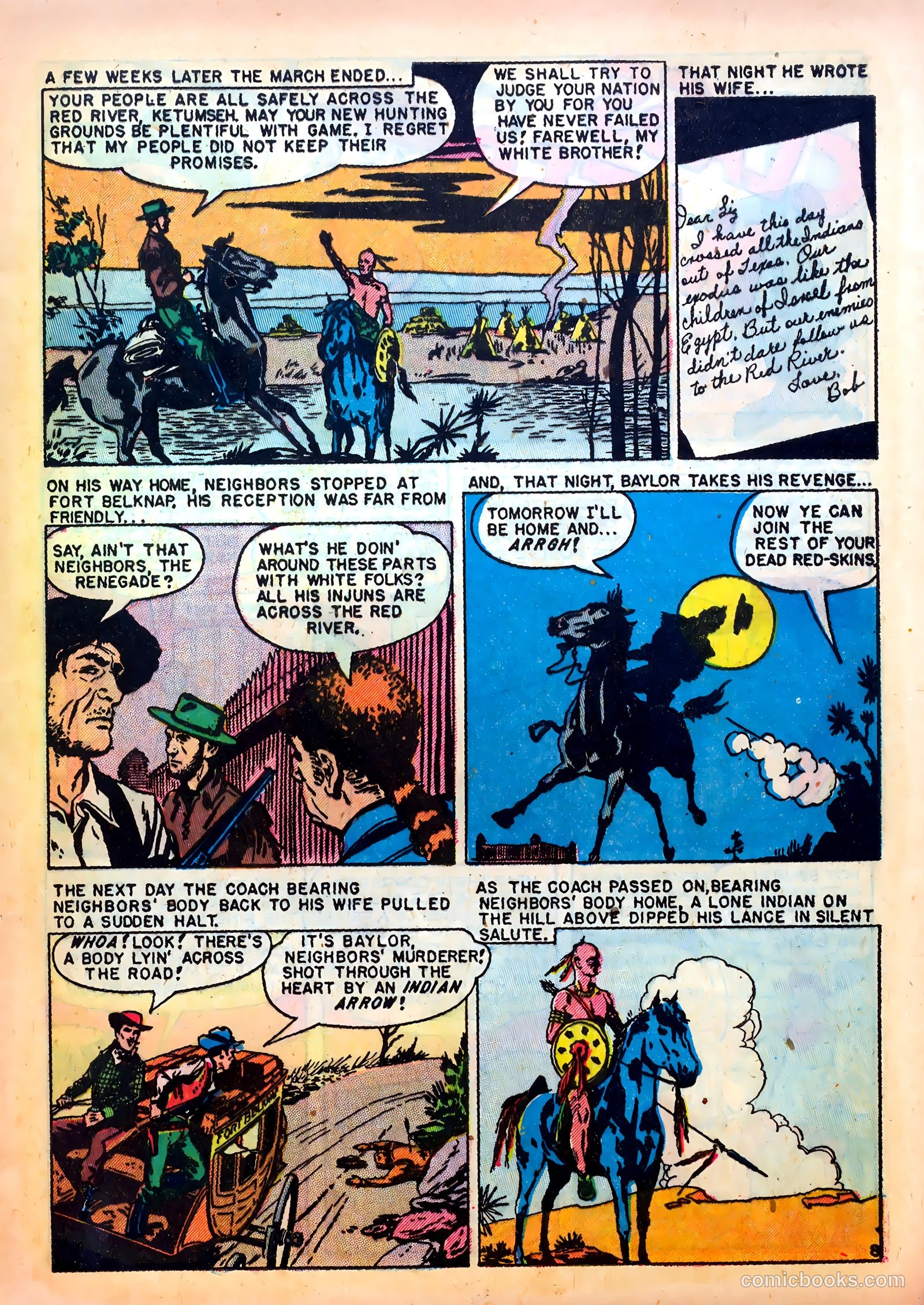 Western Fighters #10 (1950) — page 17 of 52