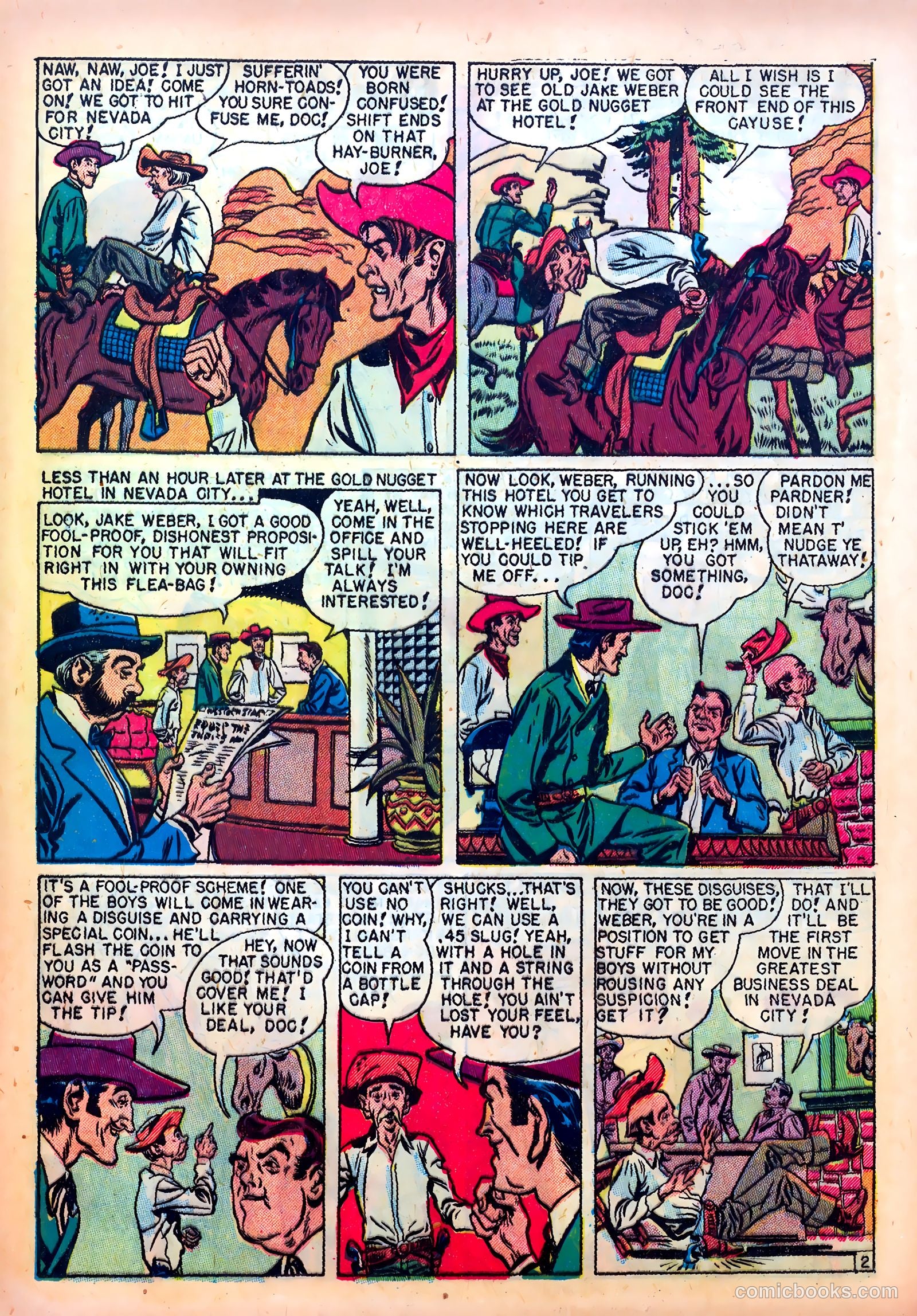 Western Fighters #10 (1950) — page 33 of 52
