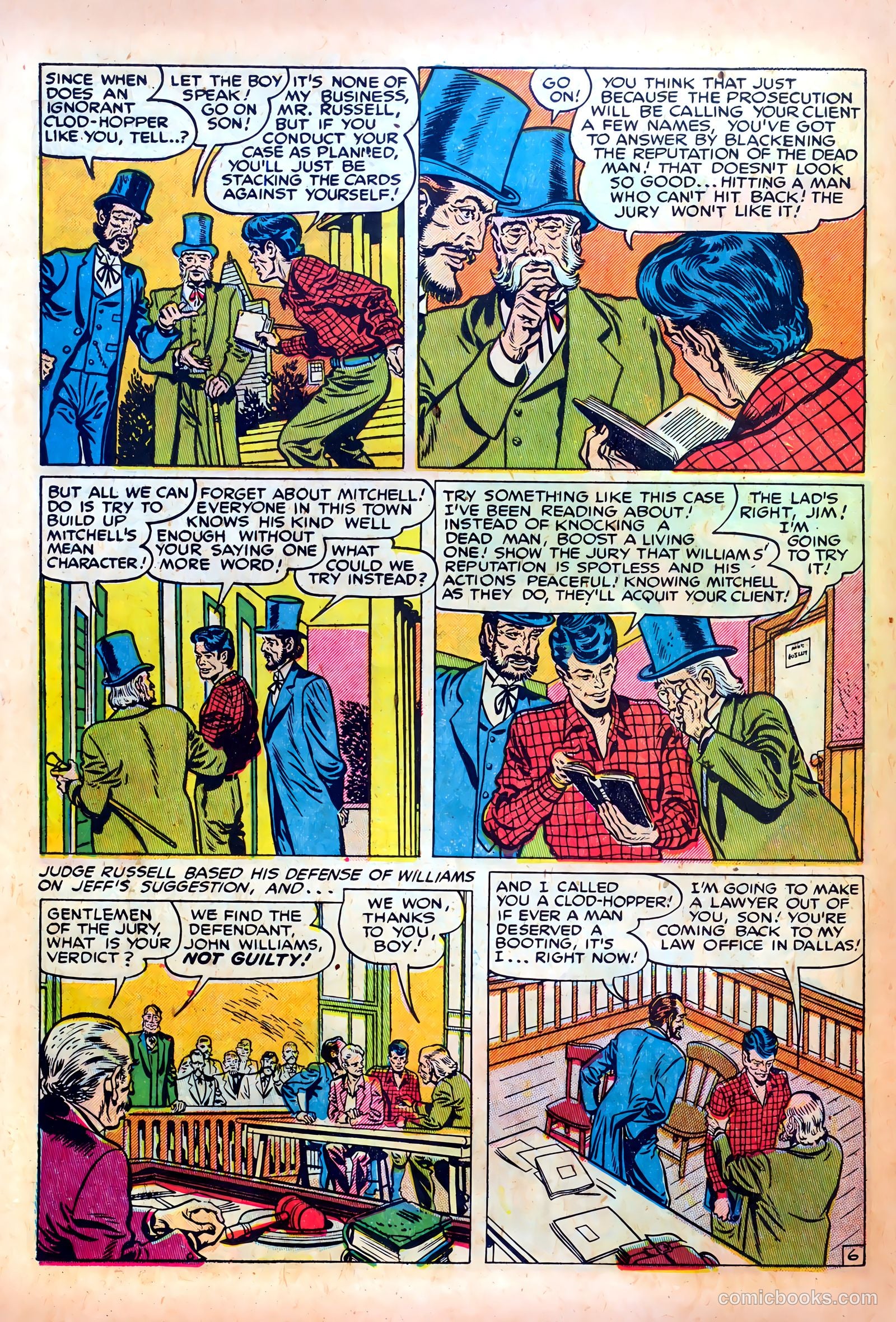 Western Fighters #10 (1950) — page 46 of 52