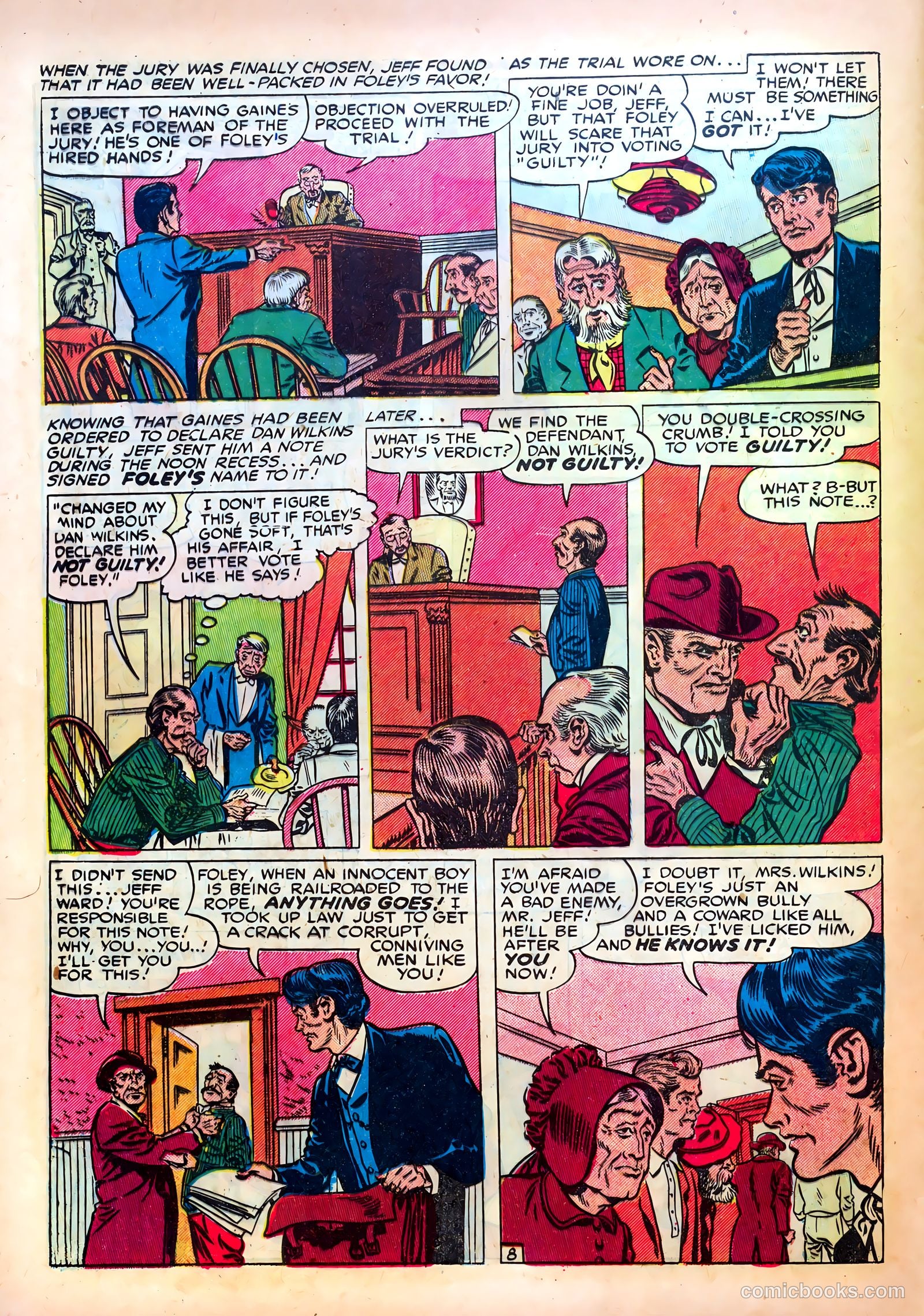 Western Fighters #10 (1950) — page 48 of 52