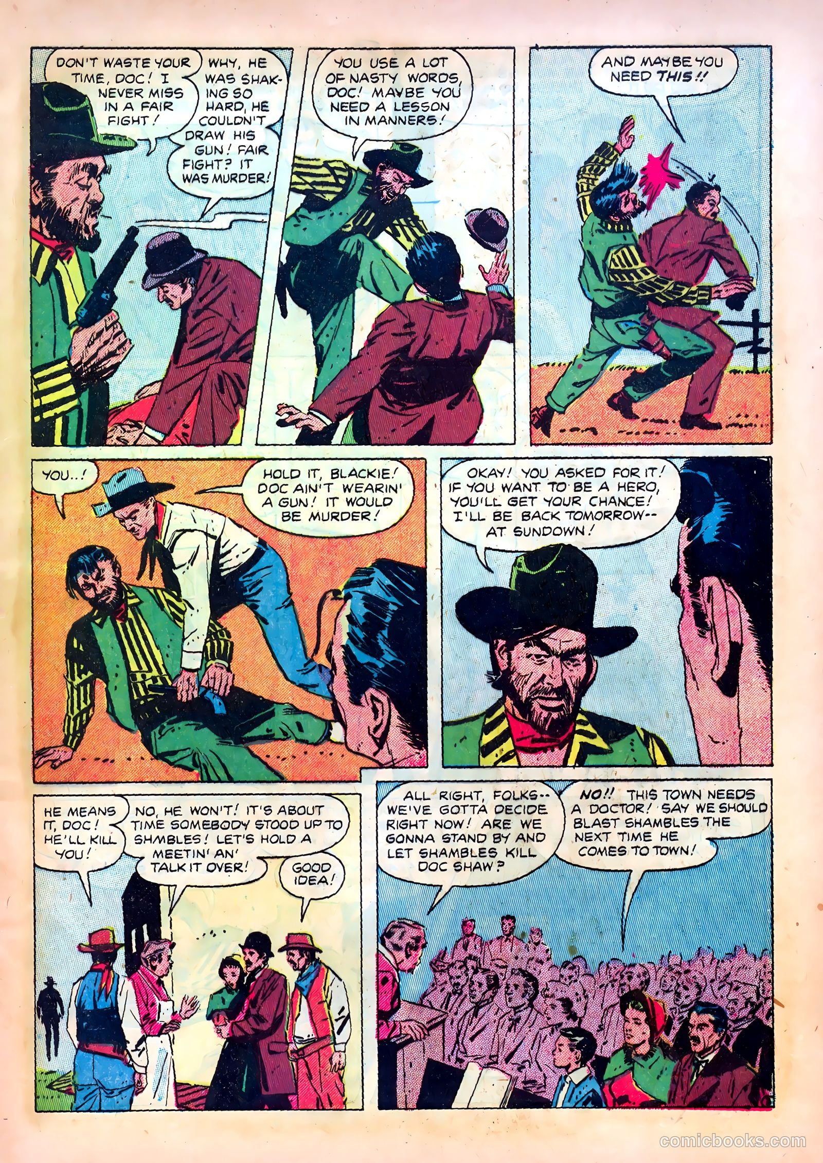 Western Fighters #11 (1949) — page 5 of 52