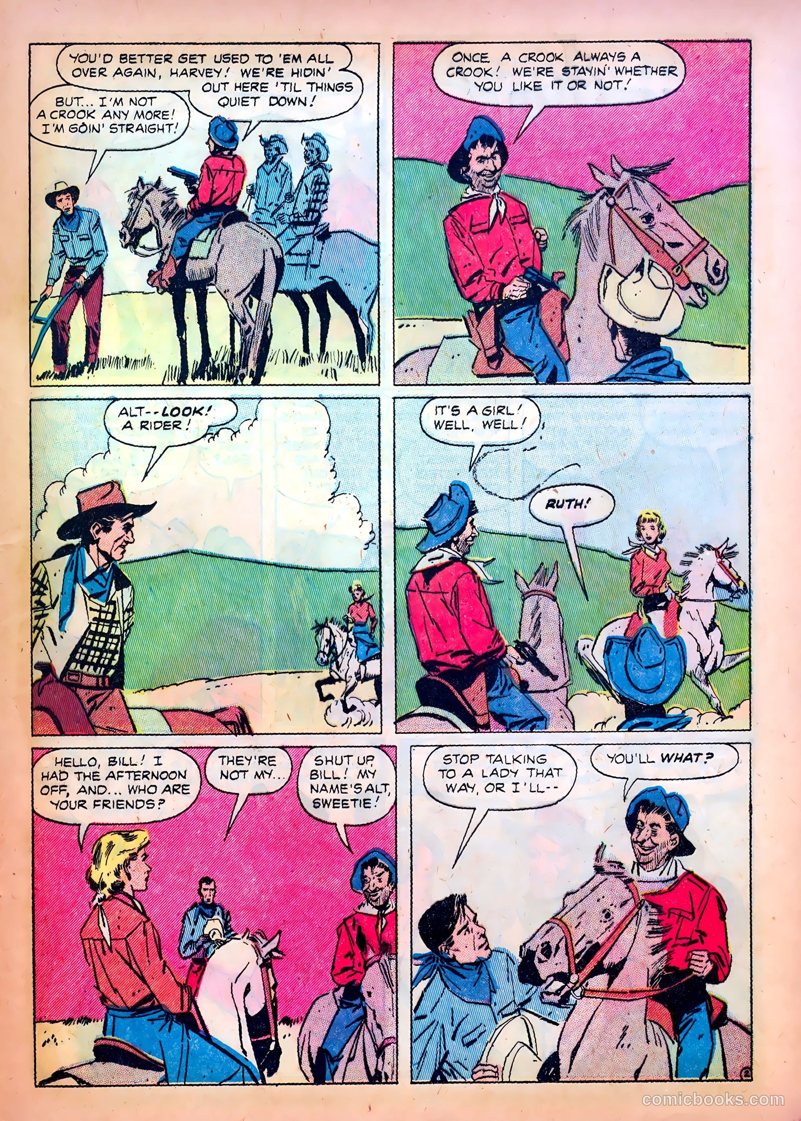 Western Fighters #11 (1949) — page 33 of 52