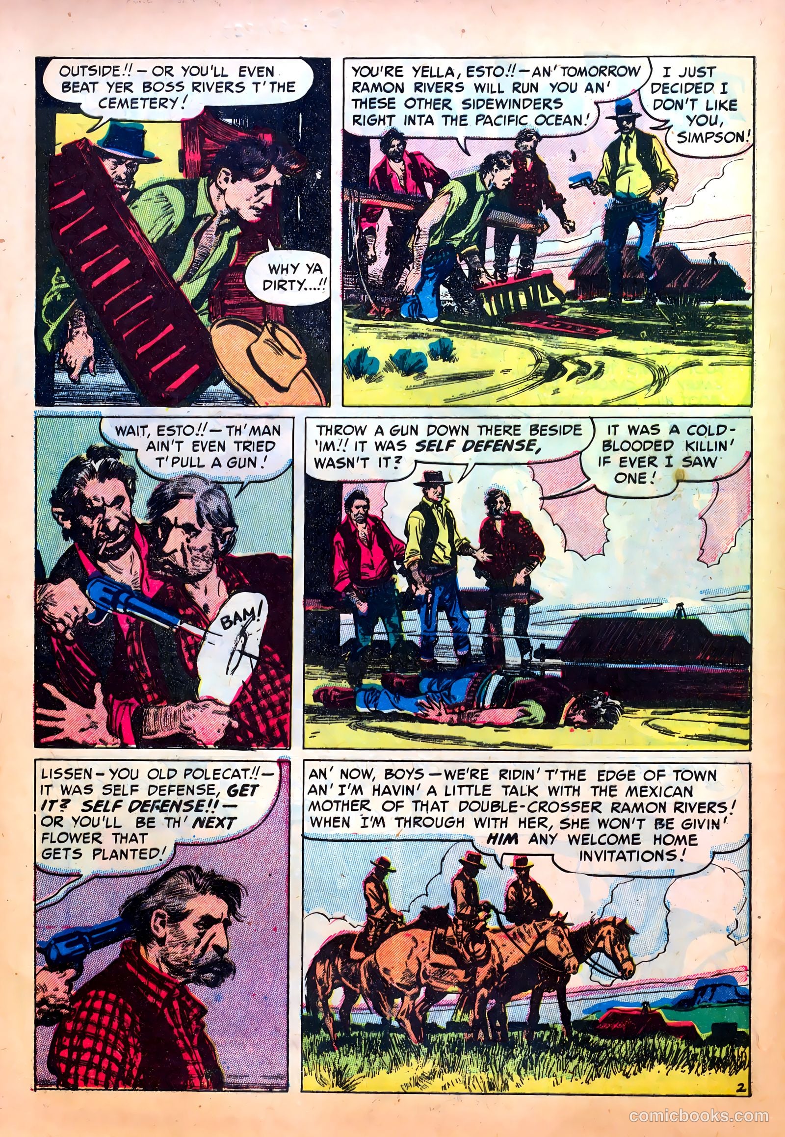Western Fighters #12 (1949) — page 4 of 52
