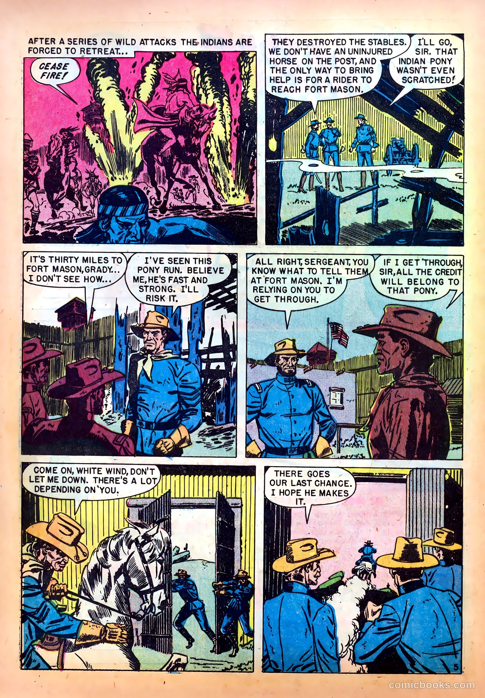 Western Fighters #12 (1949) — page 32 of 52