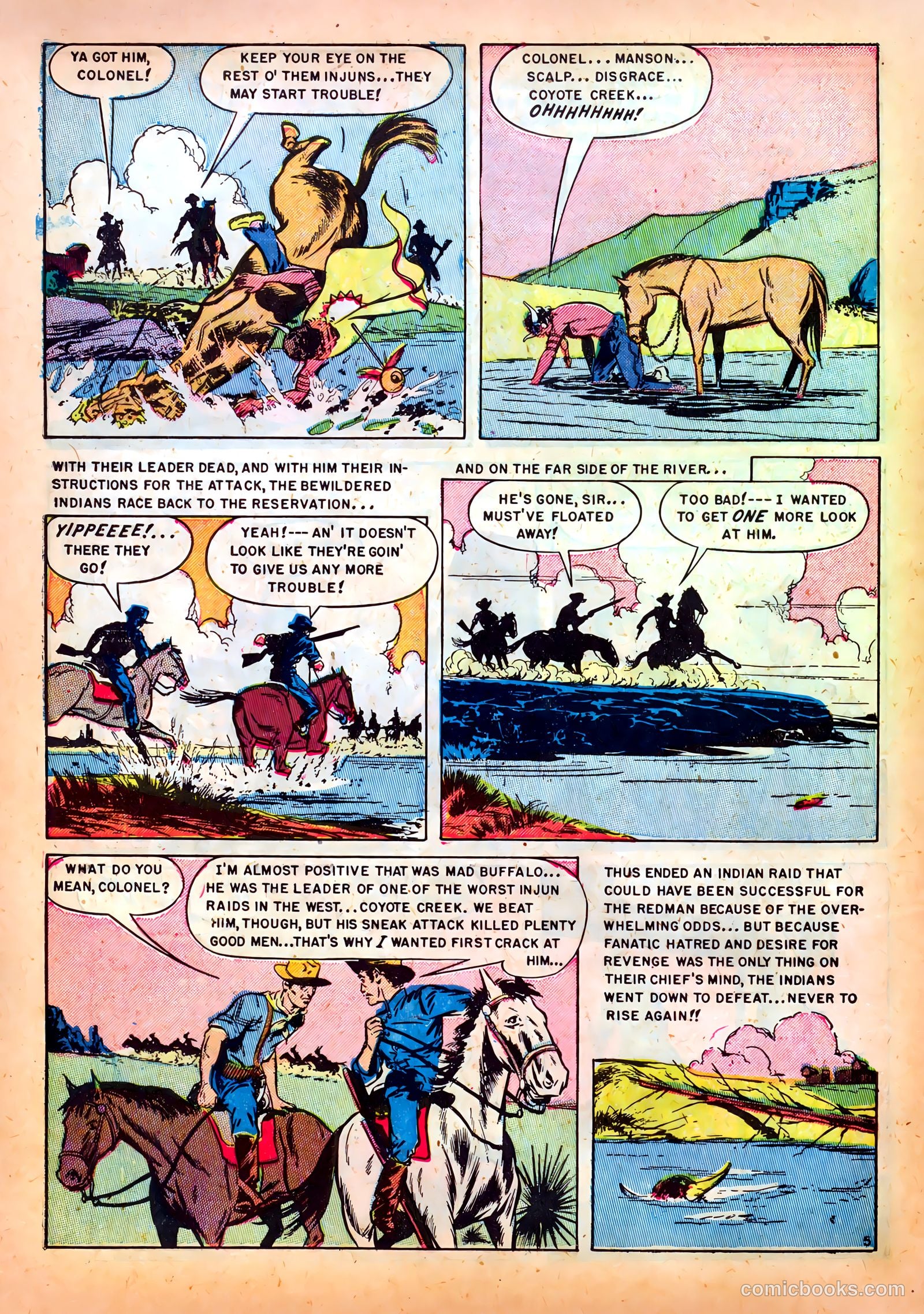 Western Fighters #12 (1949) — page 42 of 52