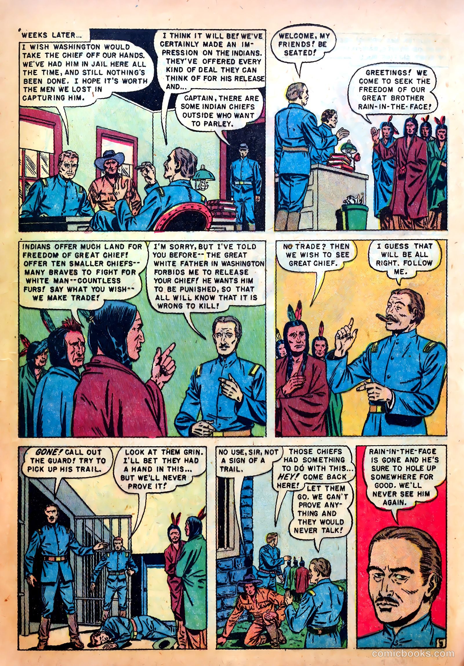 Western Fighters #2 (1948) — page 21 of 52
