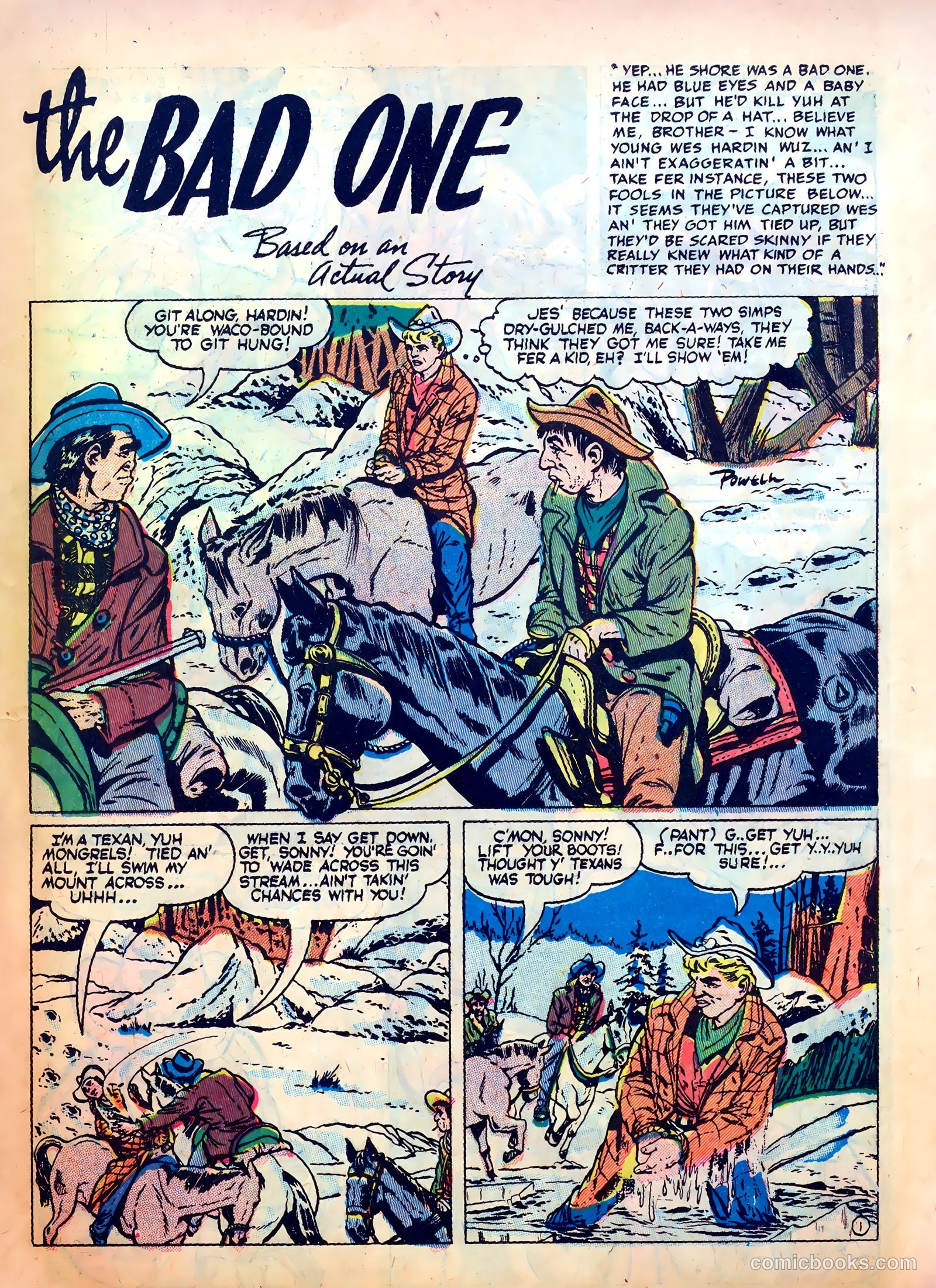 Western Fighters #2 (1948) — page 23 of 52