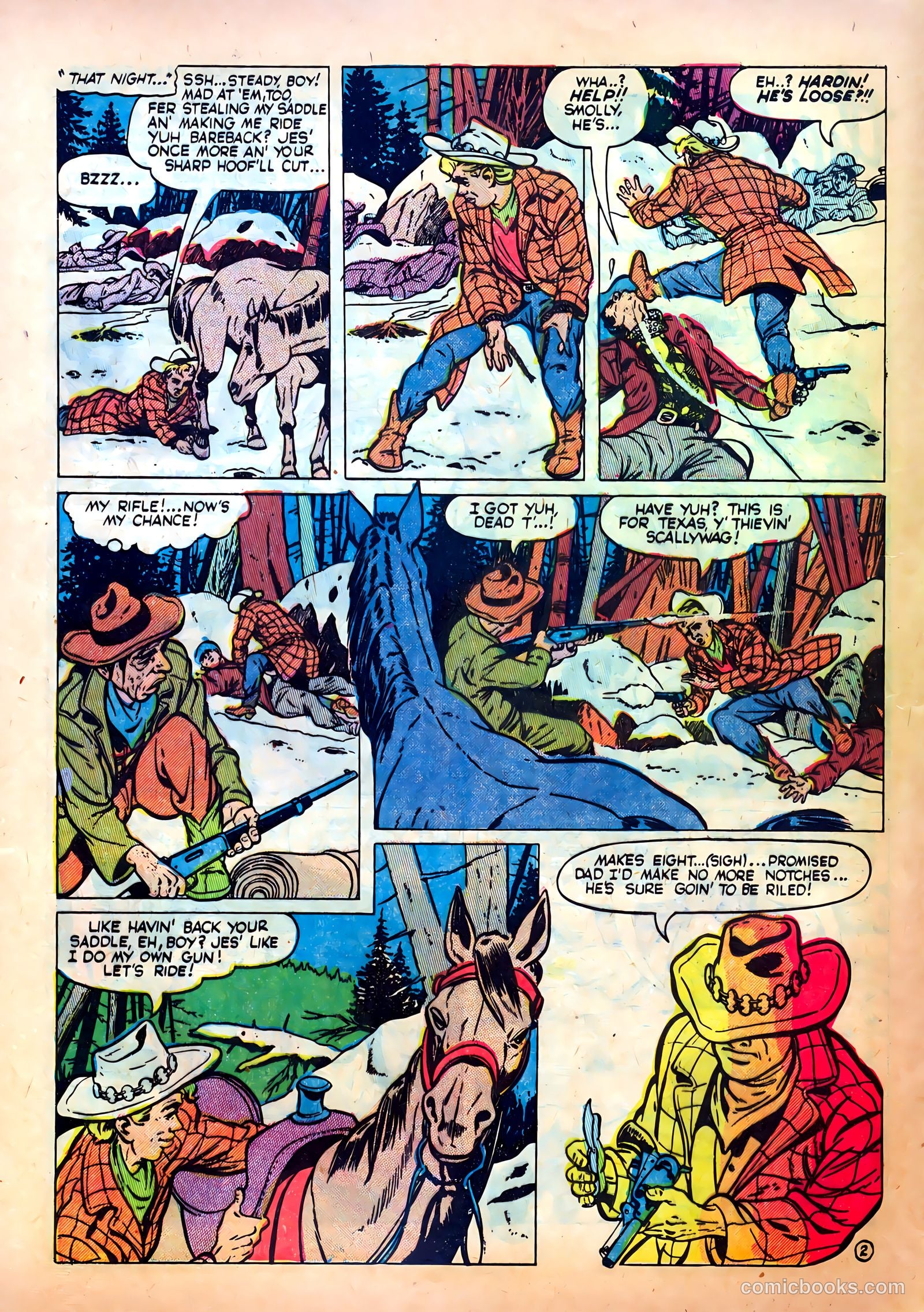 Western Fighters #2 (1948) — page 24 of 52