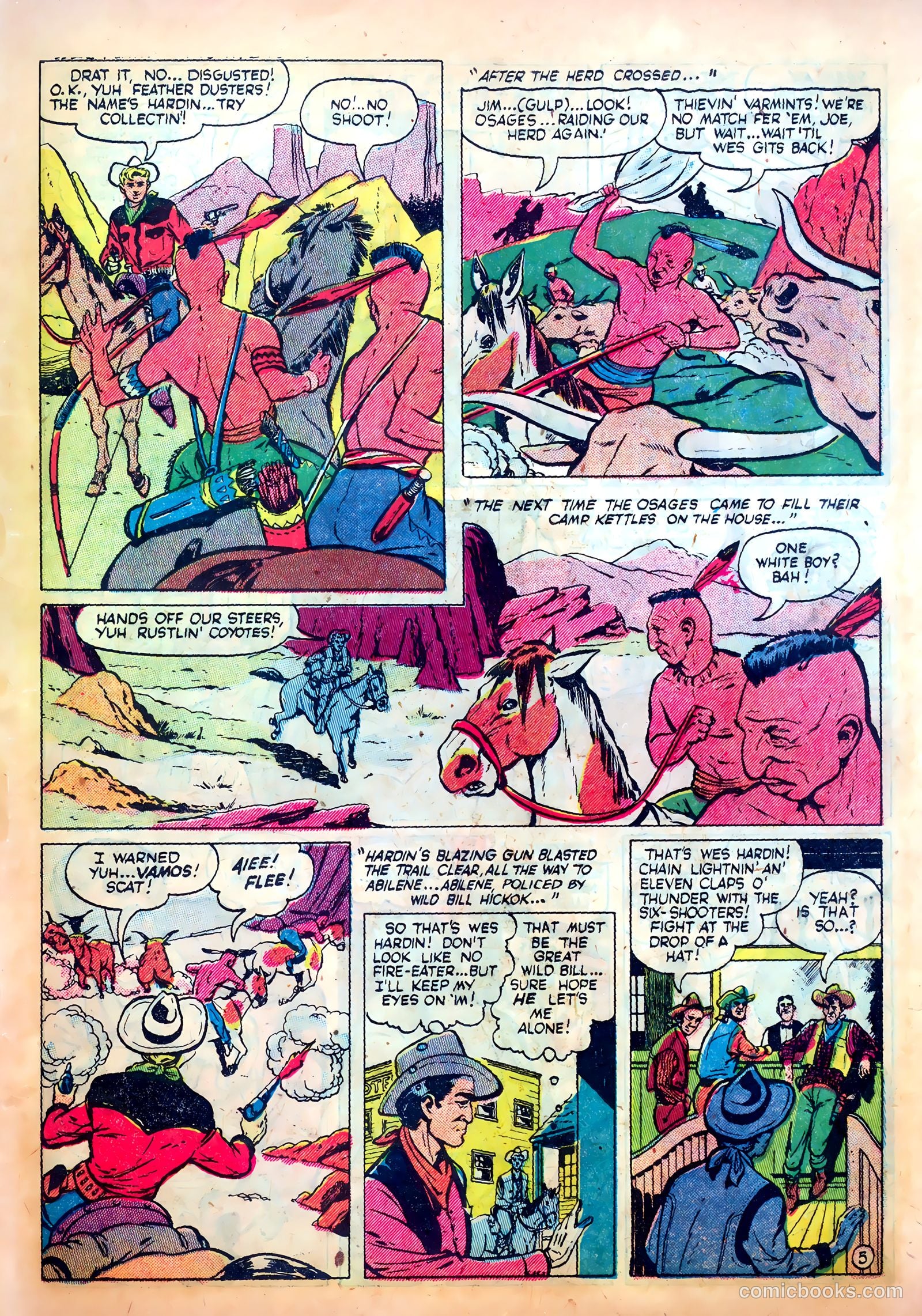 Western Fighters #2 (1948) — page 27 of 52