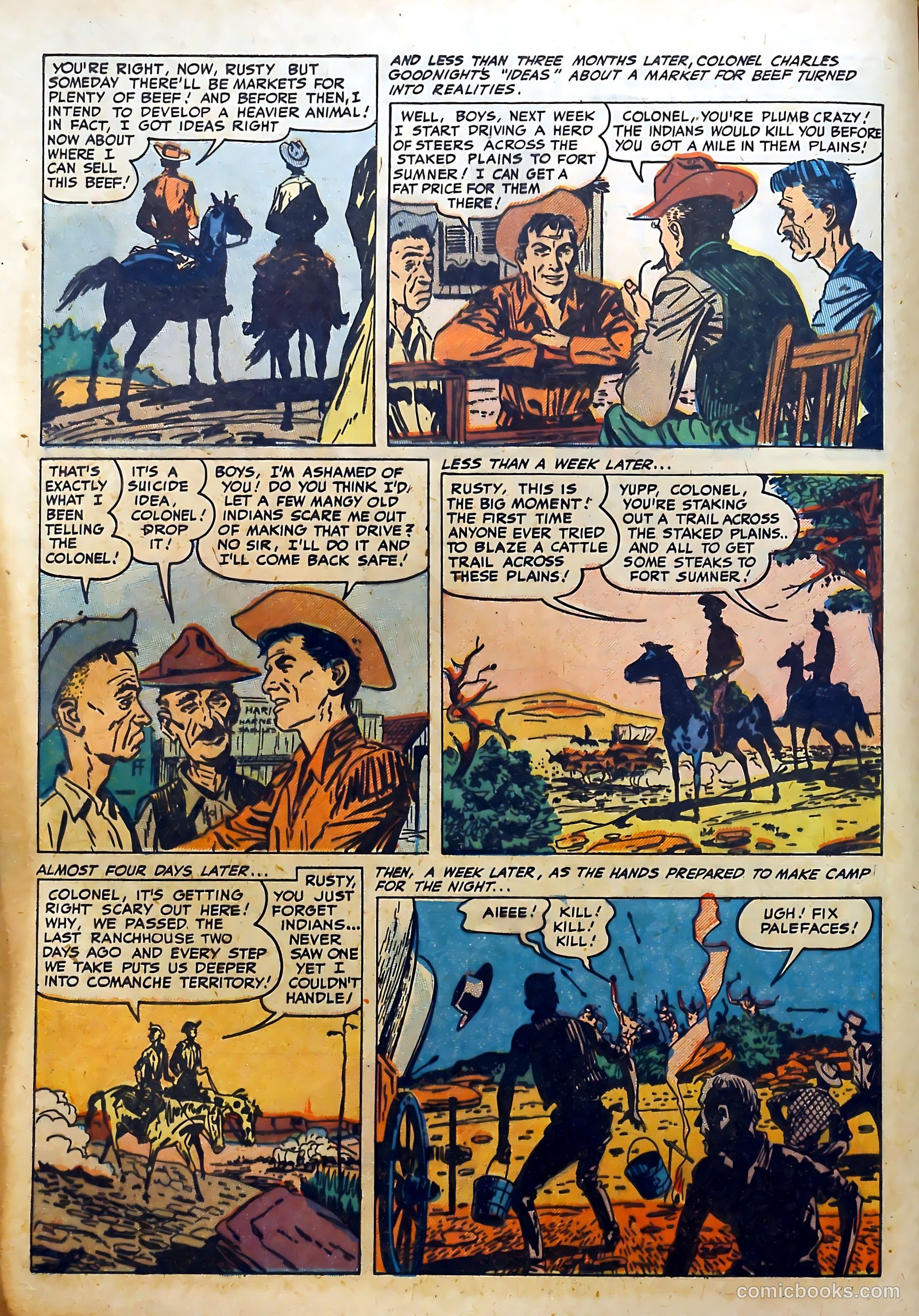 Western Fighters #3 (1950) — page 9 of 53