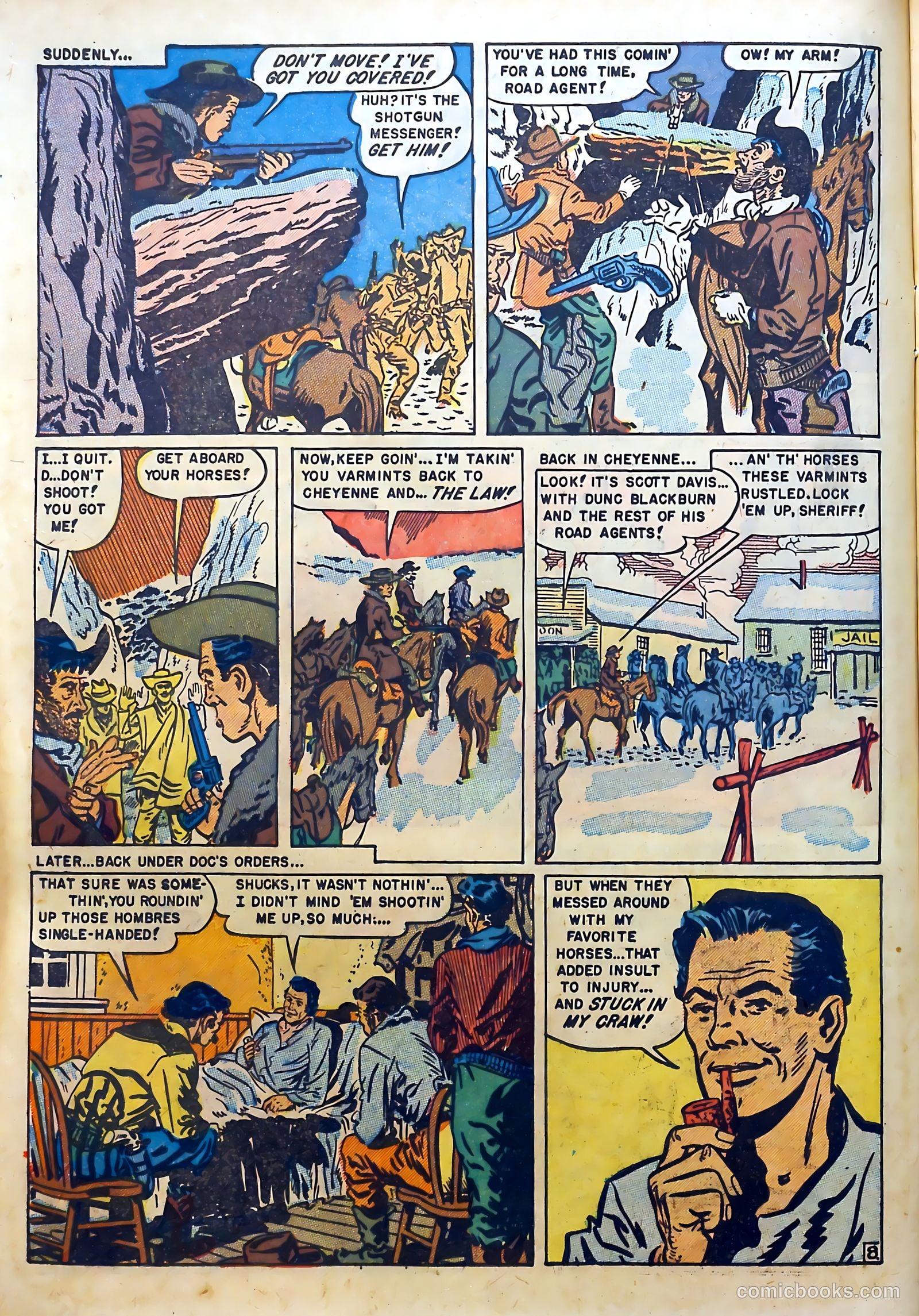 Western Fighters #3 (1950) — page 19 of 53