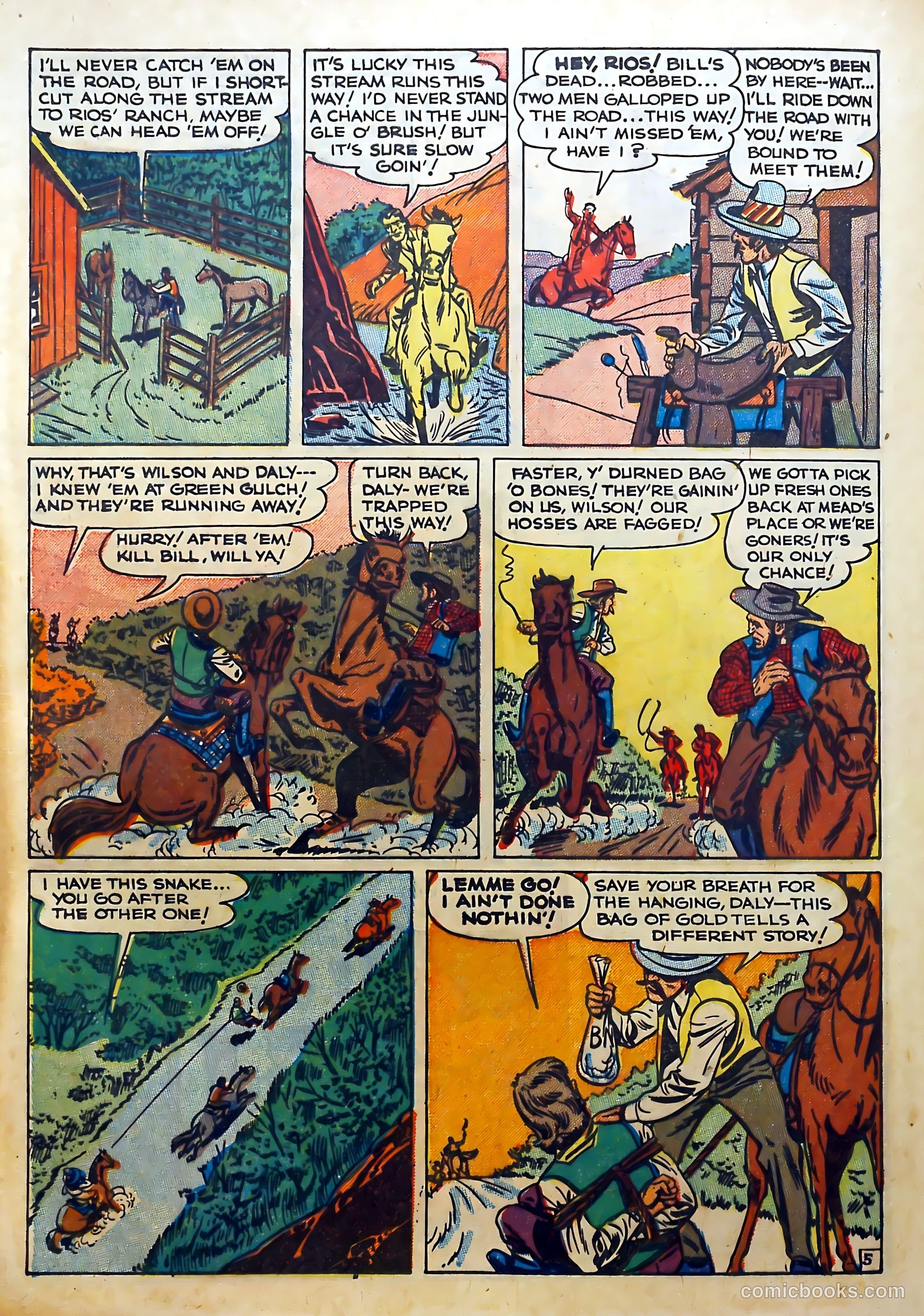 Western Fighters #3 (1950) — page 37 of 53