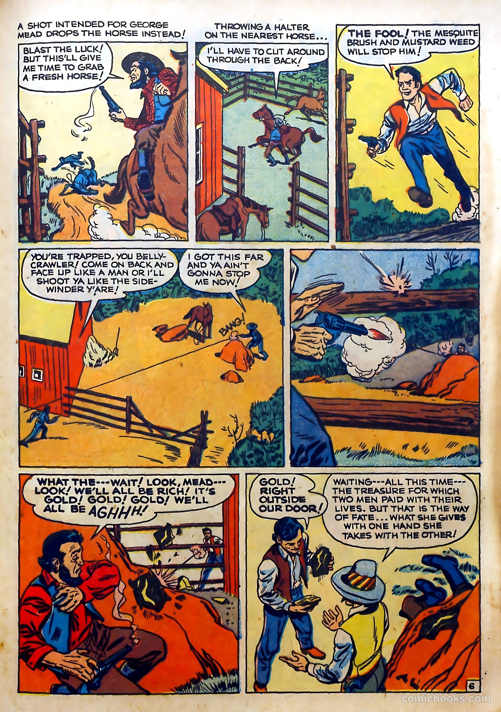 Western Fighters #3 (1950) — page 38 of 53