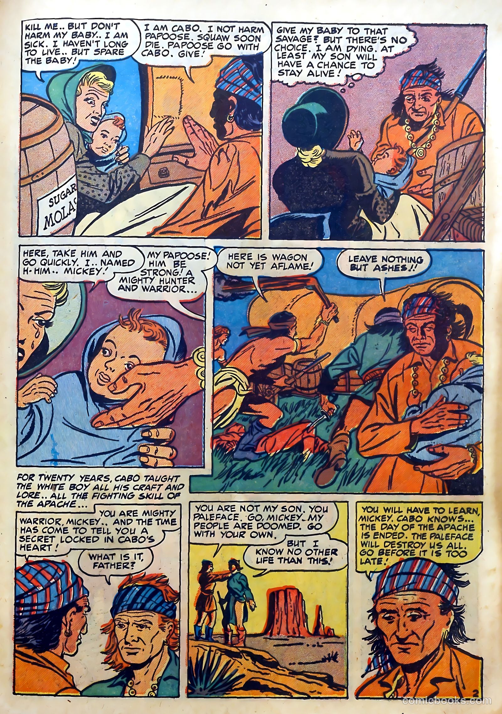 Western Fighters #3 (1950) — page 40 of 53