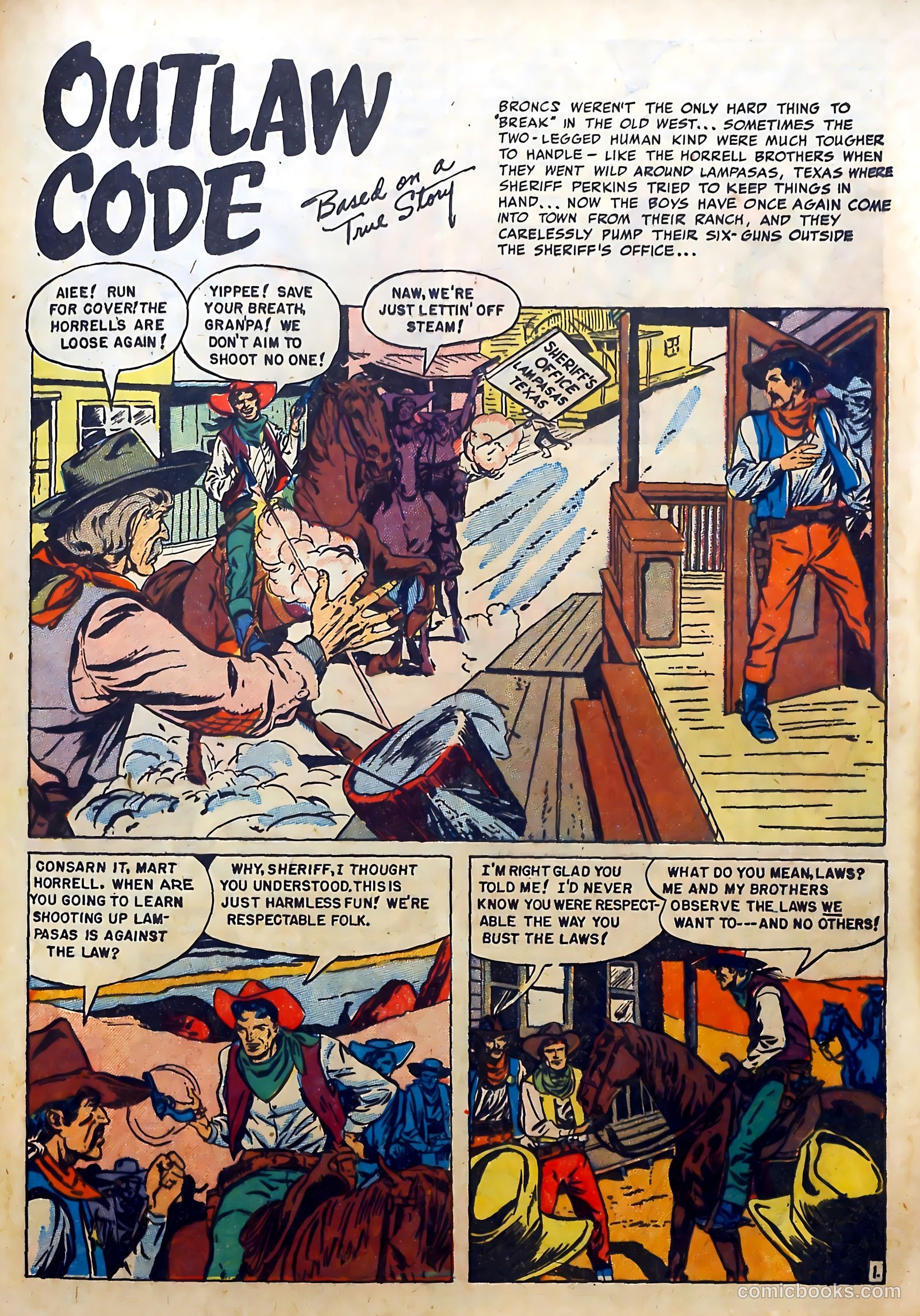 Western Fighters #3 (1950) — page 42 of 53