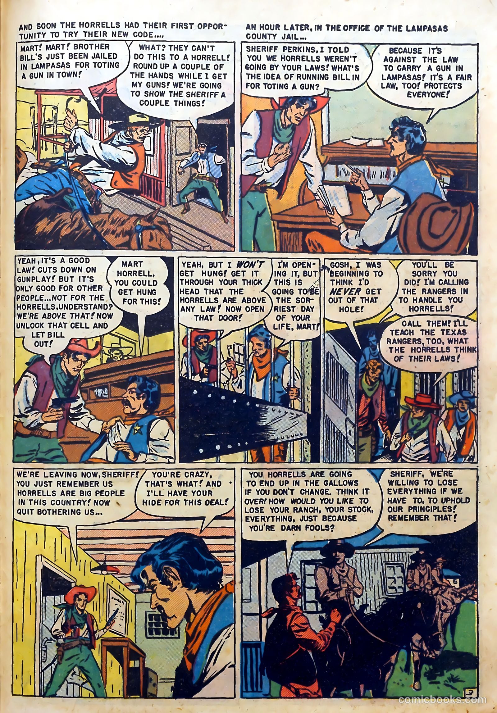 Western Fighters #3 (1950) — page 44 of 53