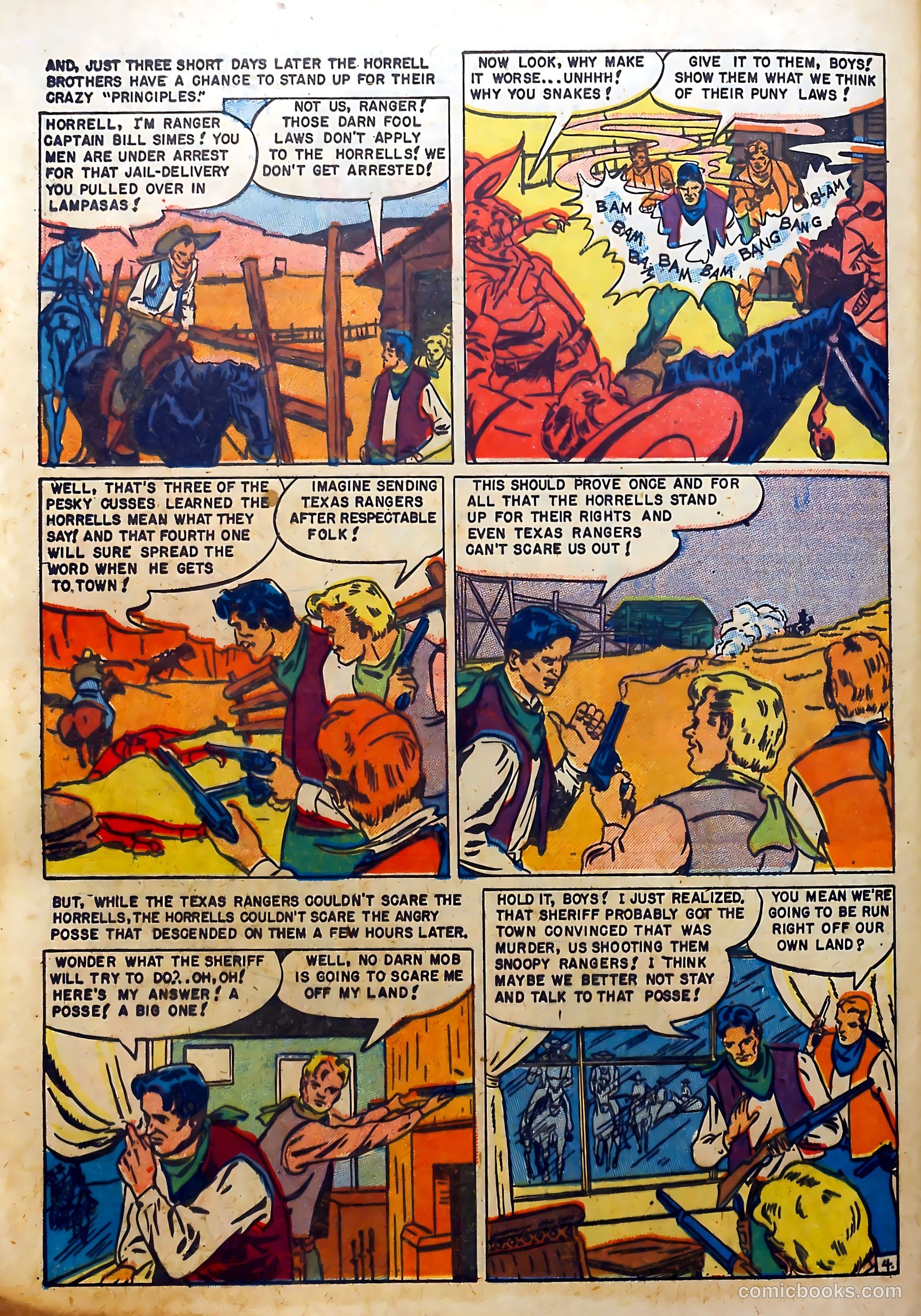 Western Fighters #3 (1950) — page 45 of 53