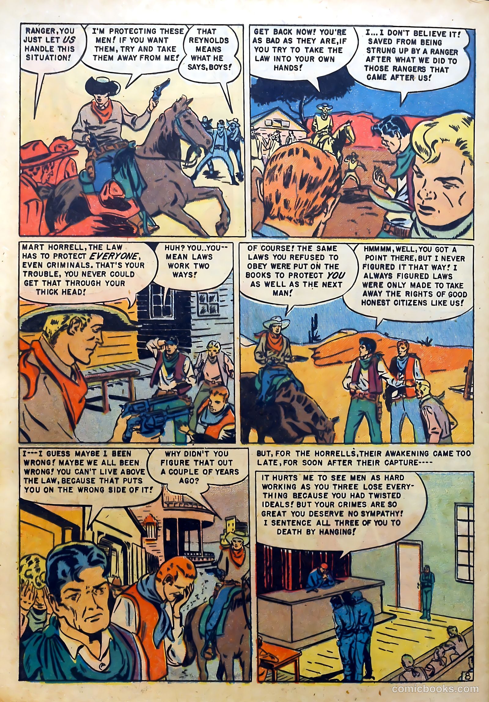 Western Fighters #3 (1950) — page 49 of 53