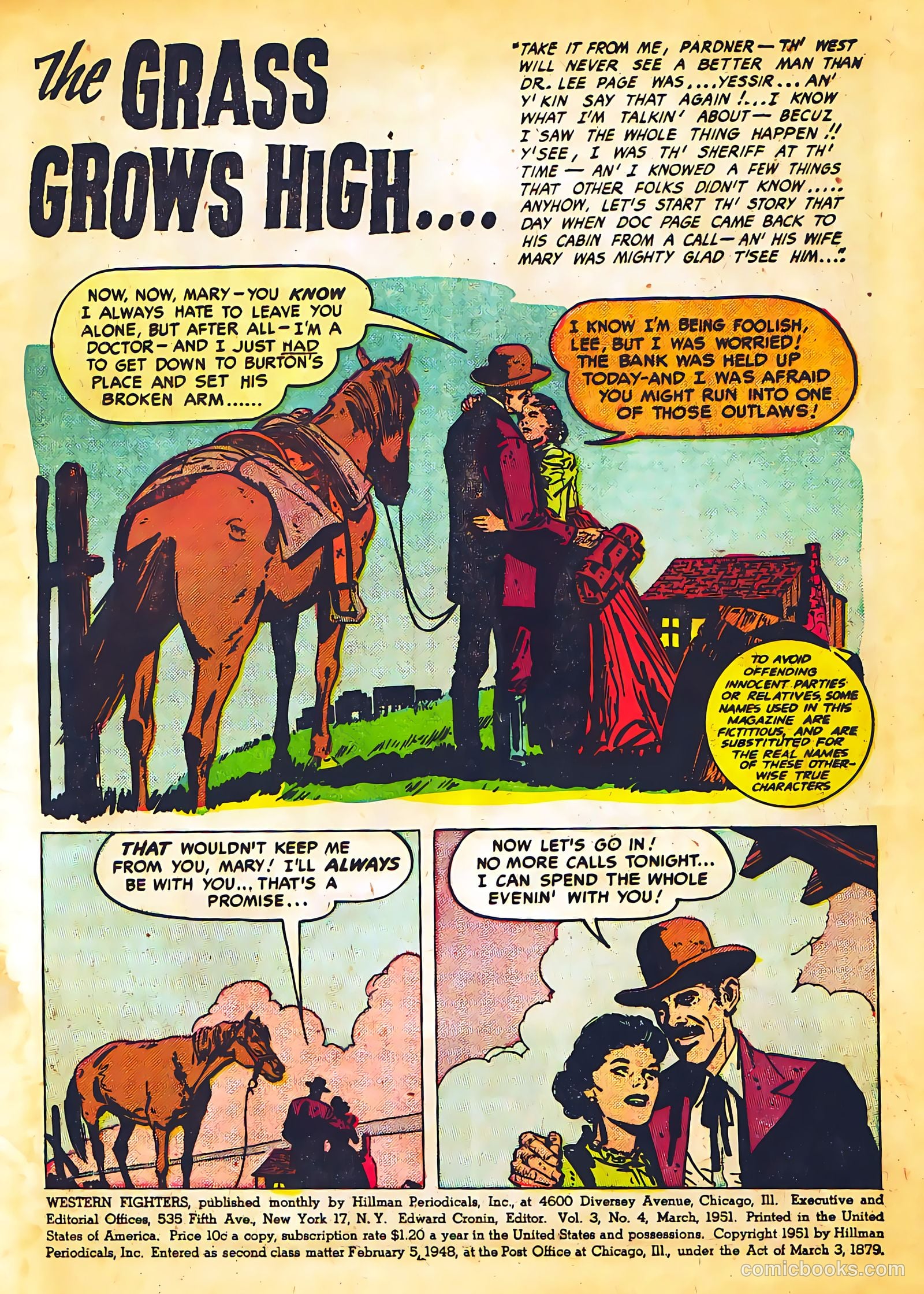 Western Fighters #4 (1951) — page 3 of 52