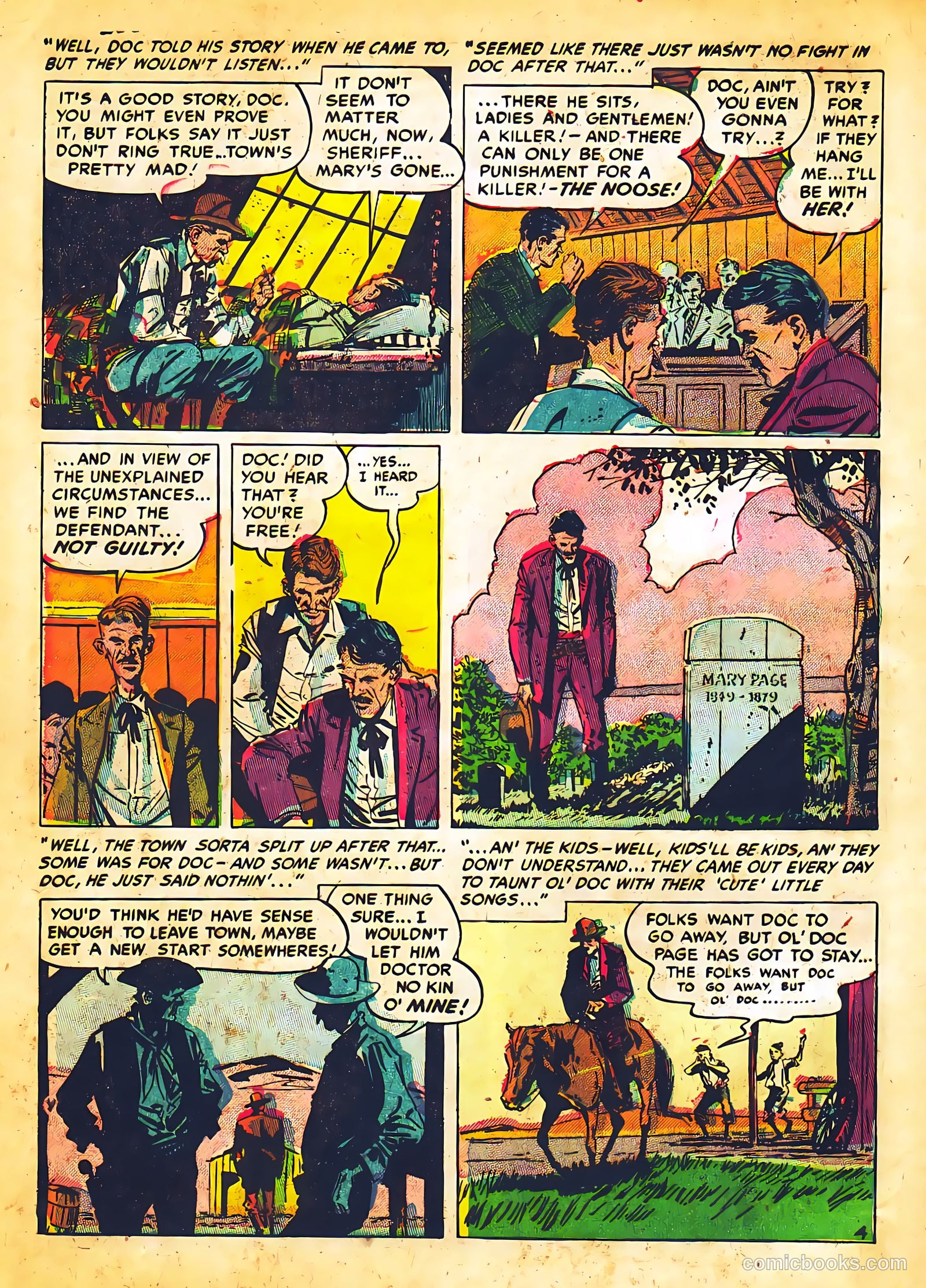 Western Fighters #4 (1951) — page 6 of 52