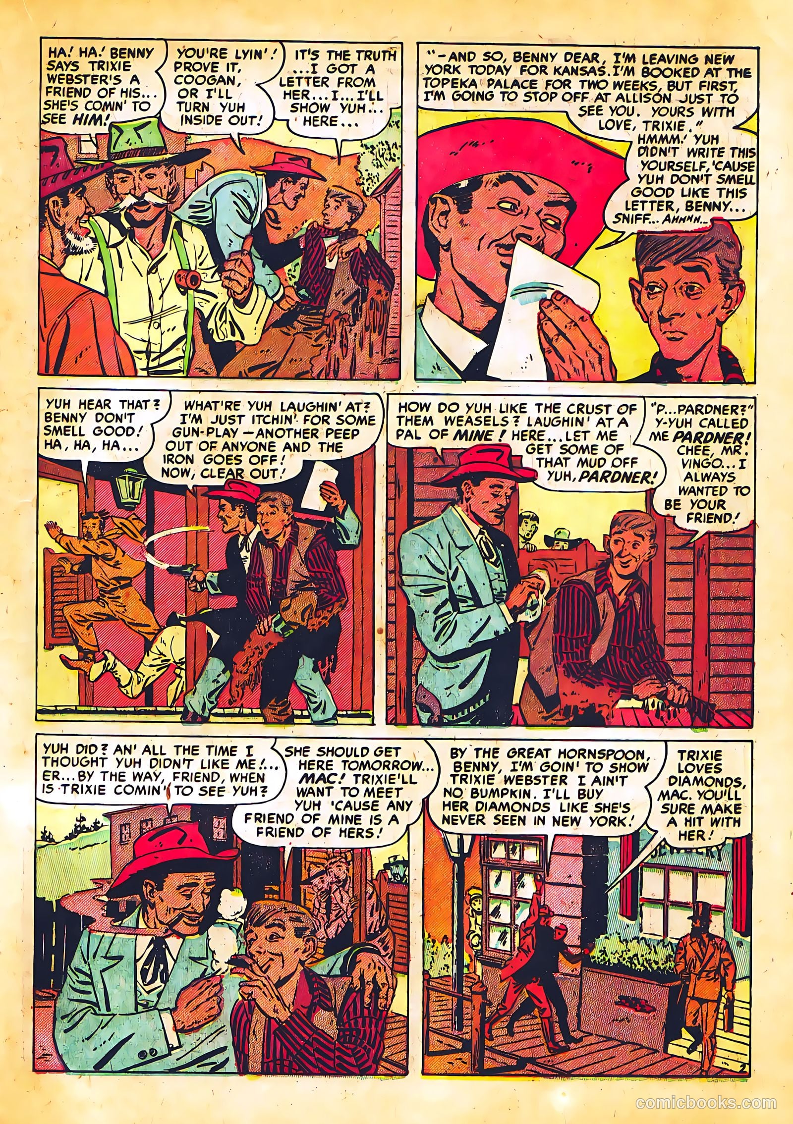 Western Fighters #4 (1951) — page 27 of 52