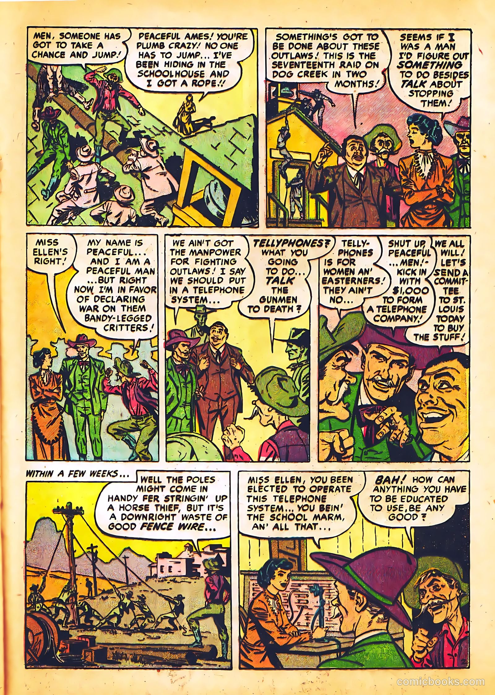 Western Fighters #4 (1951) — page 33 of 52
