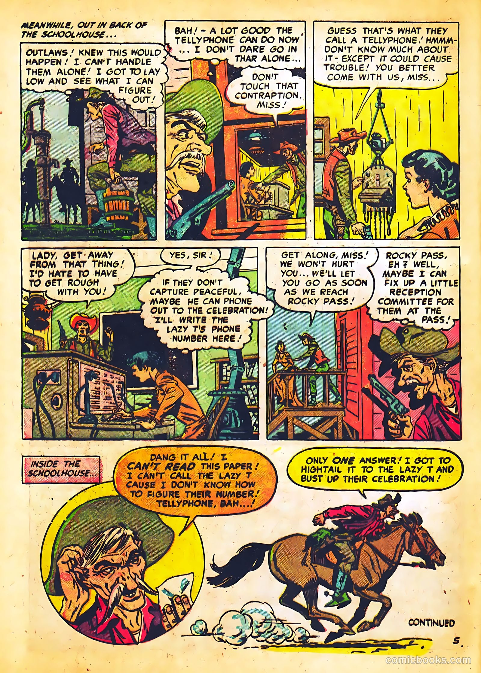 Western Fighters #4 (1951) — page 36 of 52