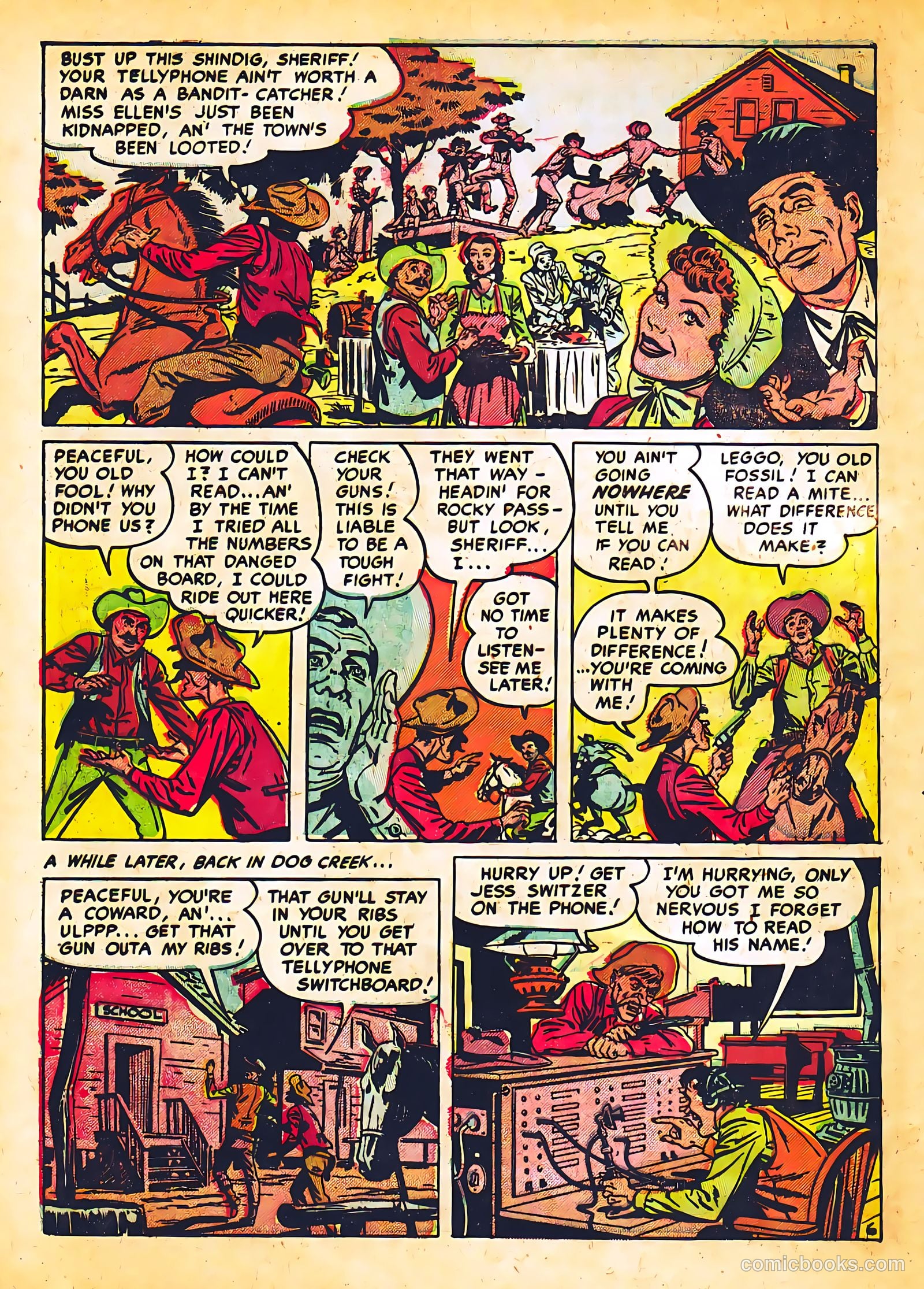 Western Fighters #4 (1951) — page 38 of 52