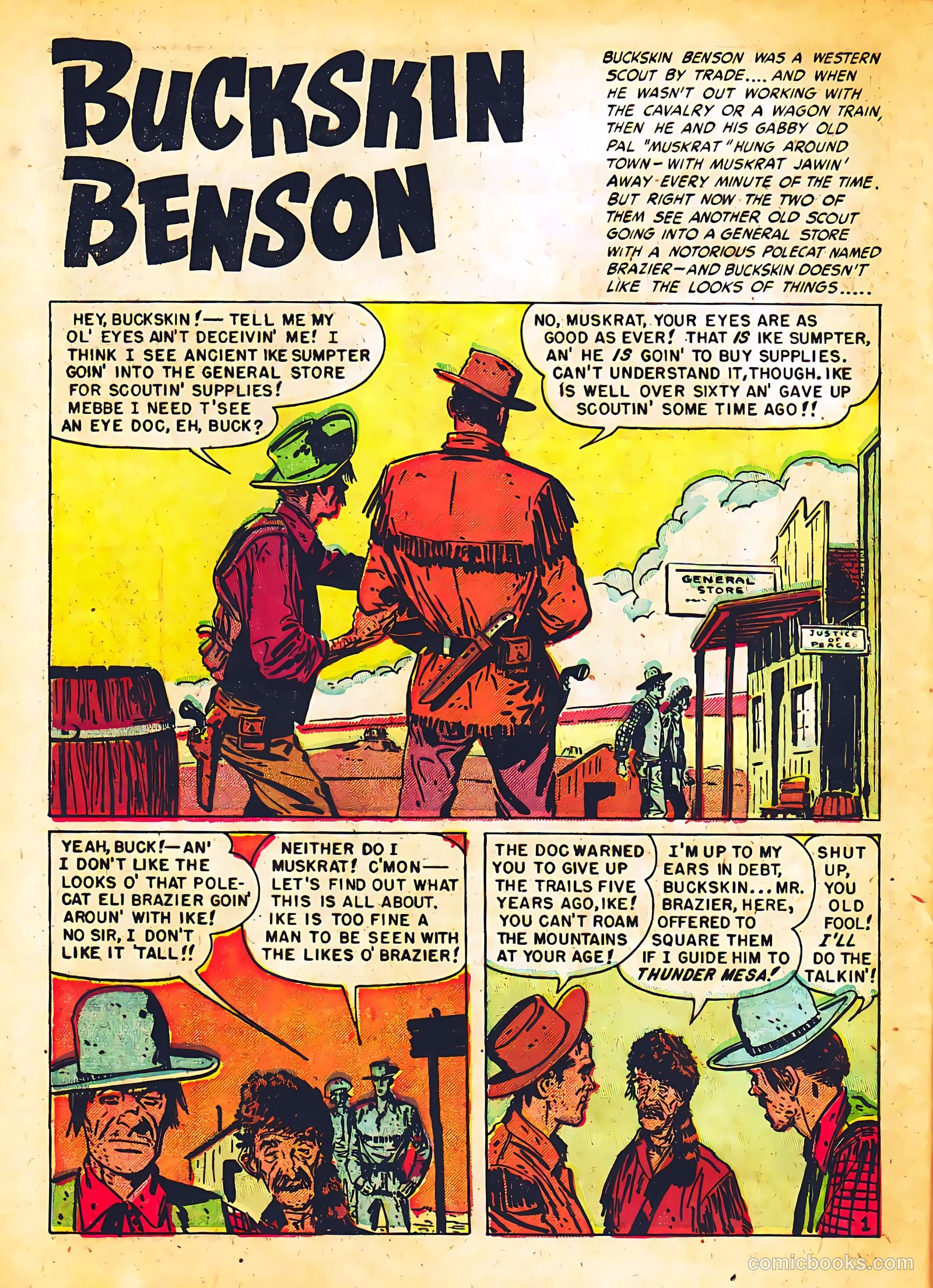 Western Fighters #4 (1951) — page 42 of 52