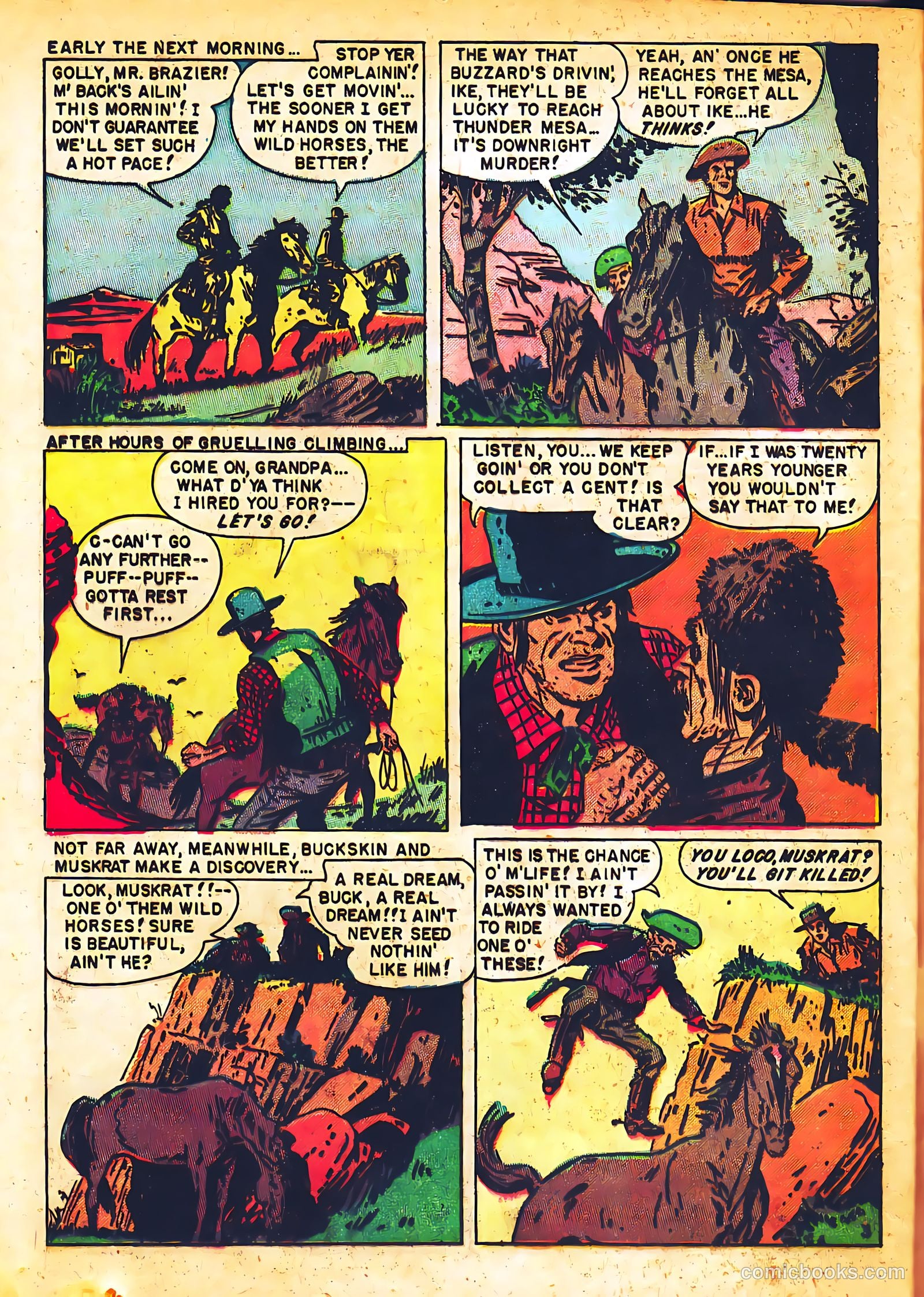 Western Fighters #4 (1951) — page 44 of 52