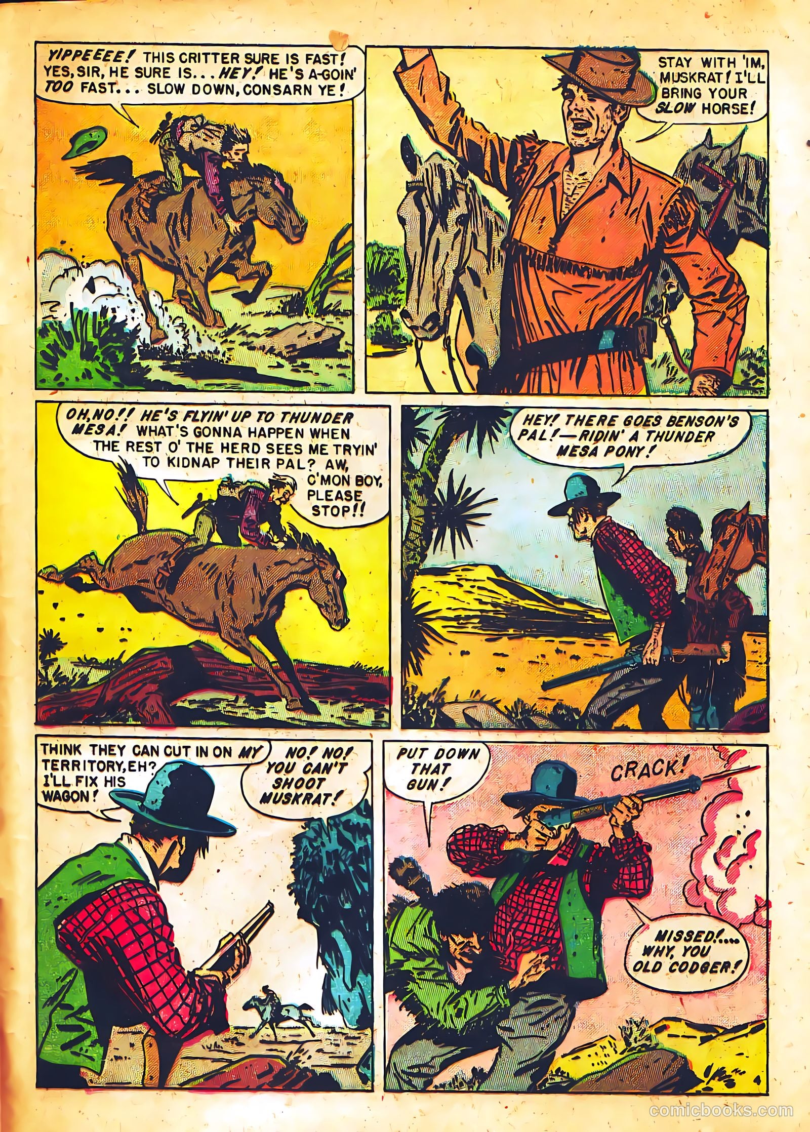 Western Fighters #4 (1951) — page 45 of 52