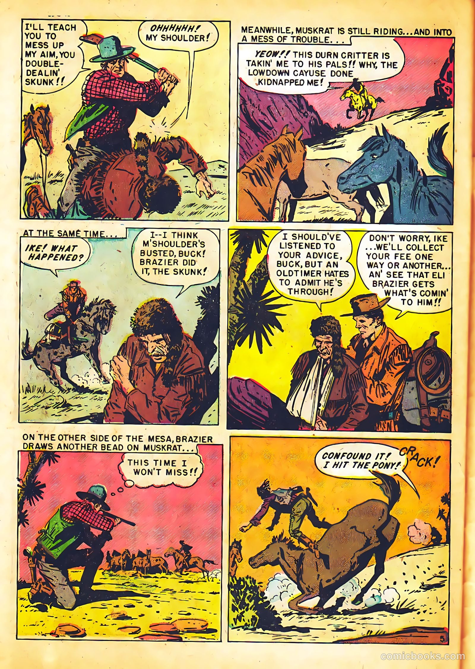 Western Fighters #4 (1951) — page 46 of 52