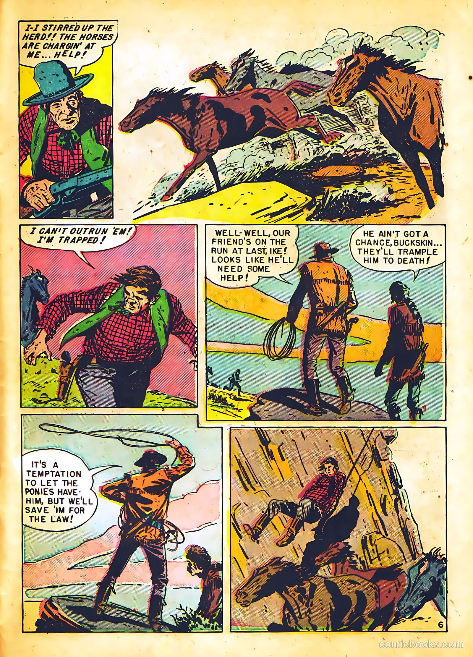 Western Fighters #4 (1951) — page 47 of 52